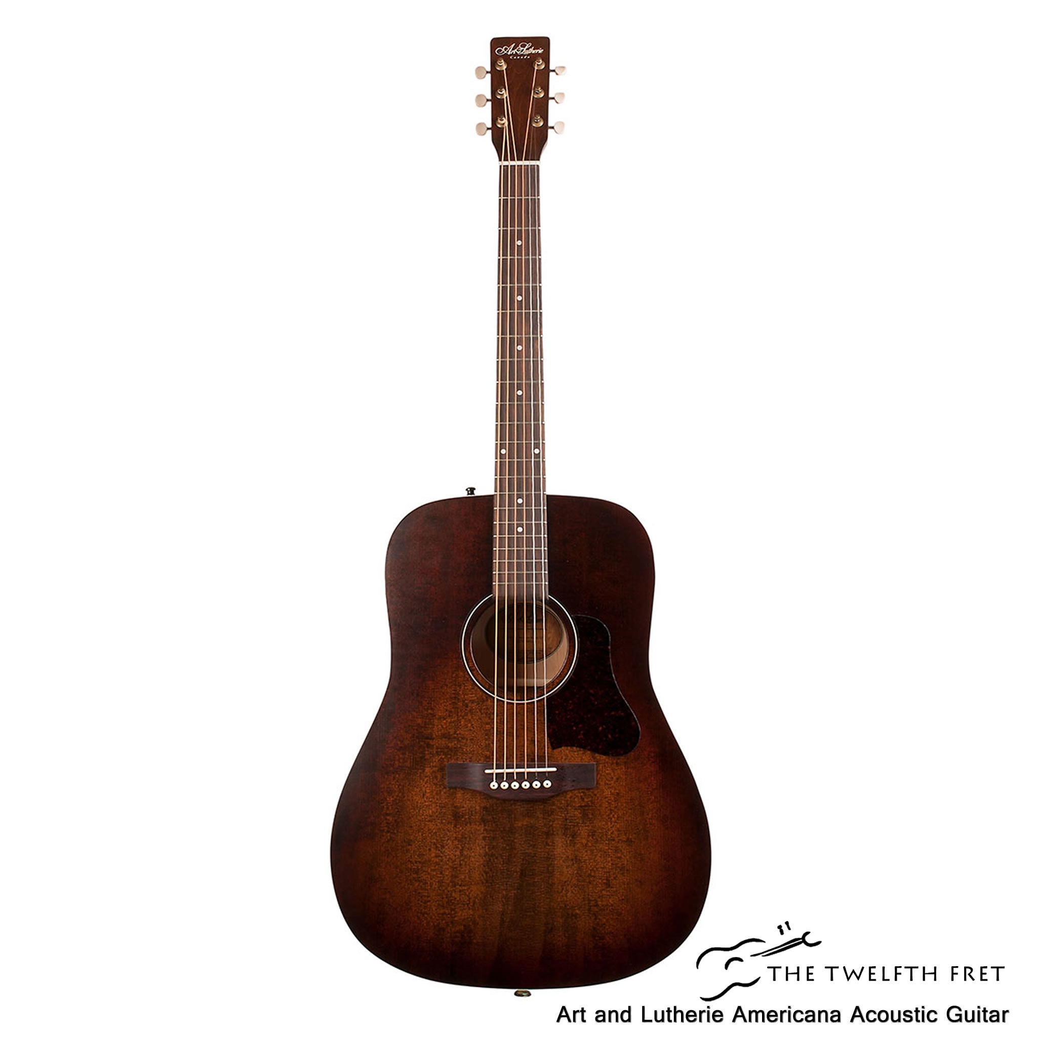 Art and Lutherie Americana Acoustic Guitar (Bourbon Burst) - The Twelfth Fret