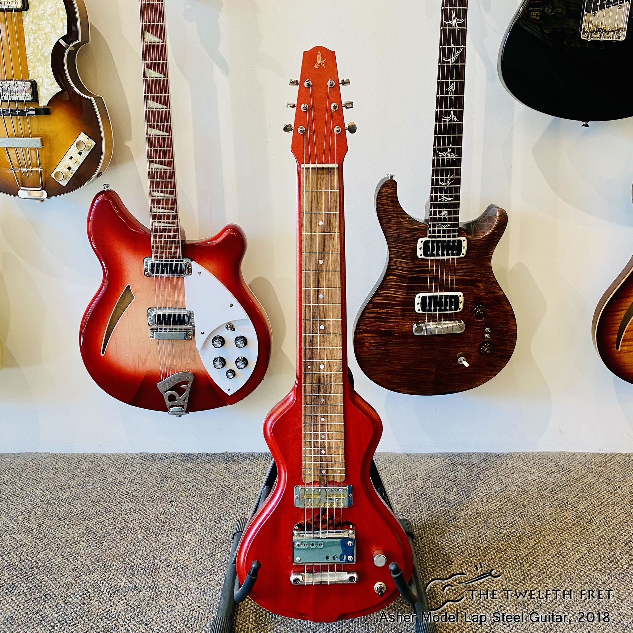 Asher Model Lap Steel Guitar, 2018 - The Twelfth Fret
