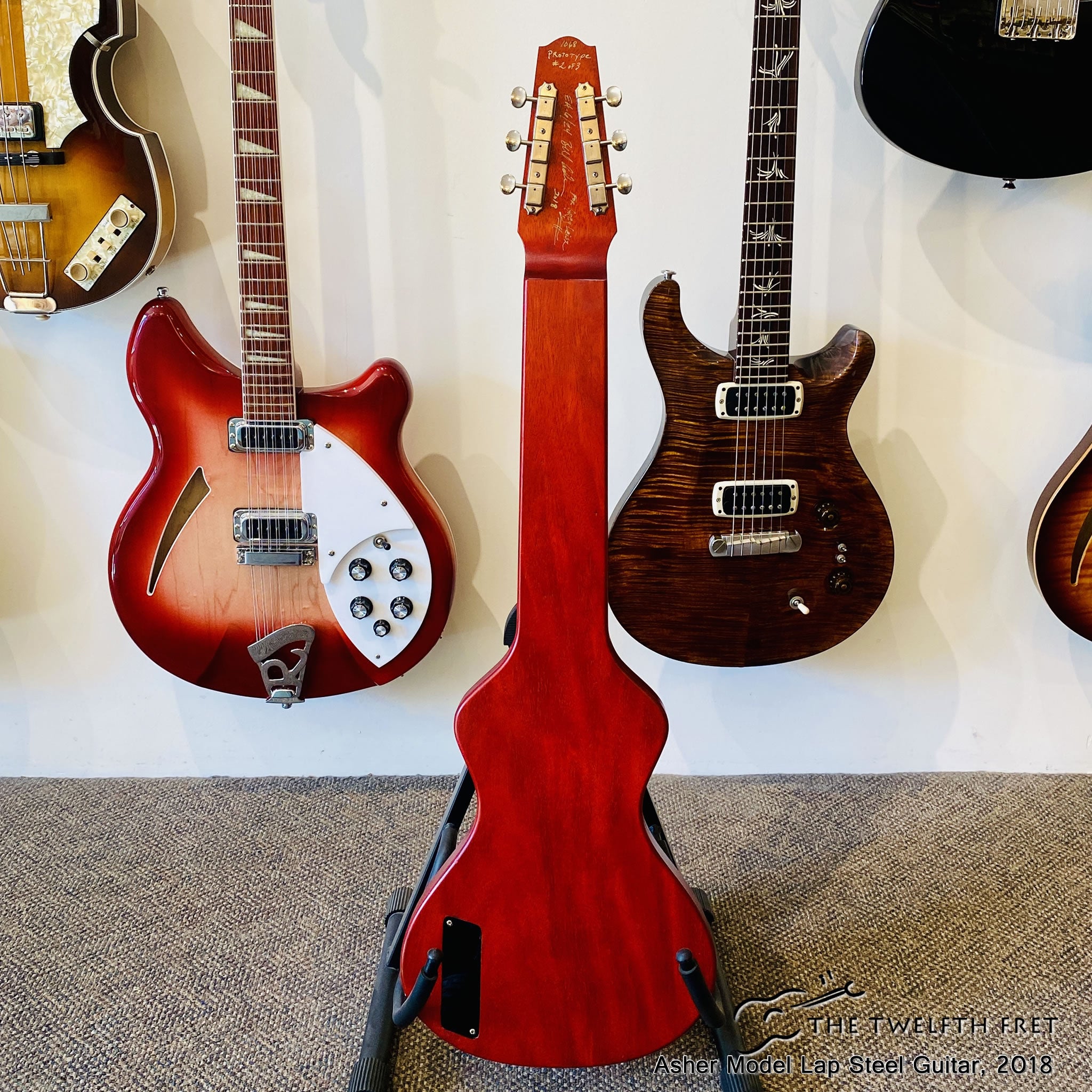 Asher Model Lap Steel Guitar, 2018 - The Twelfth Fret