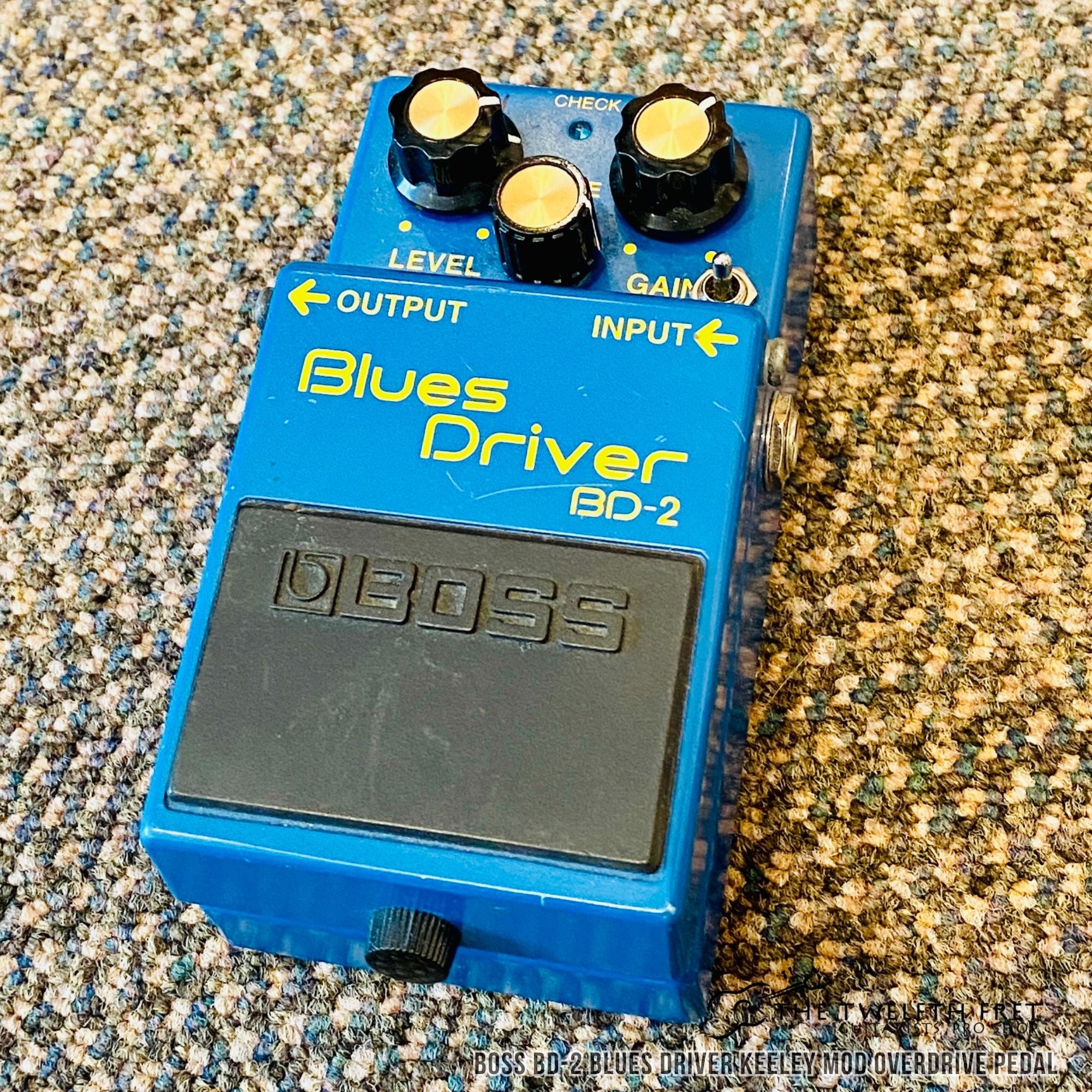 Boss BD-2 Blues Driver Keeley Mod Overdrive Pedal - The Twelfth Fret