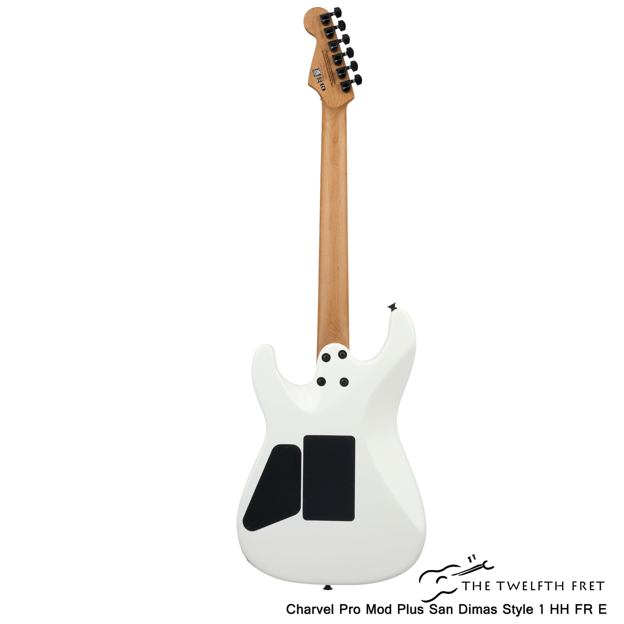 Charvel Pro Mod Plus San Dimas Style 1 HH FR E Snow White Electric Guitar - The Twelfth Fret