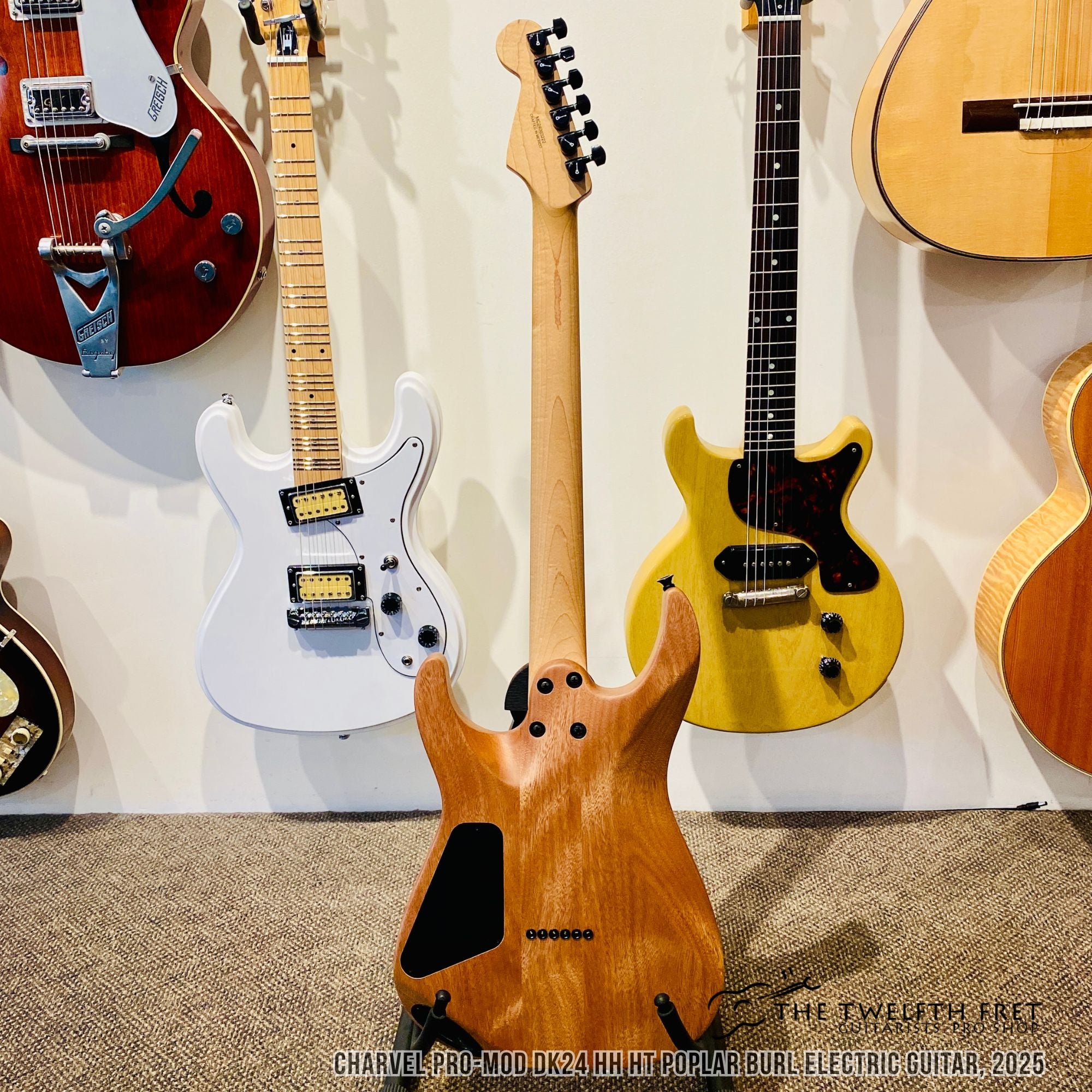 Charvel Pro-Mod DK24 HH HT Poplar Burl Electric Guitar, 2025 - The Twelfth Fret