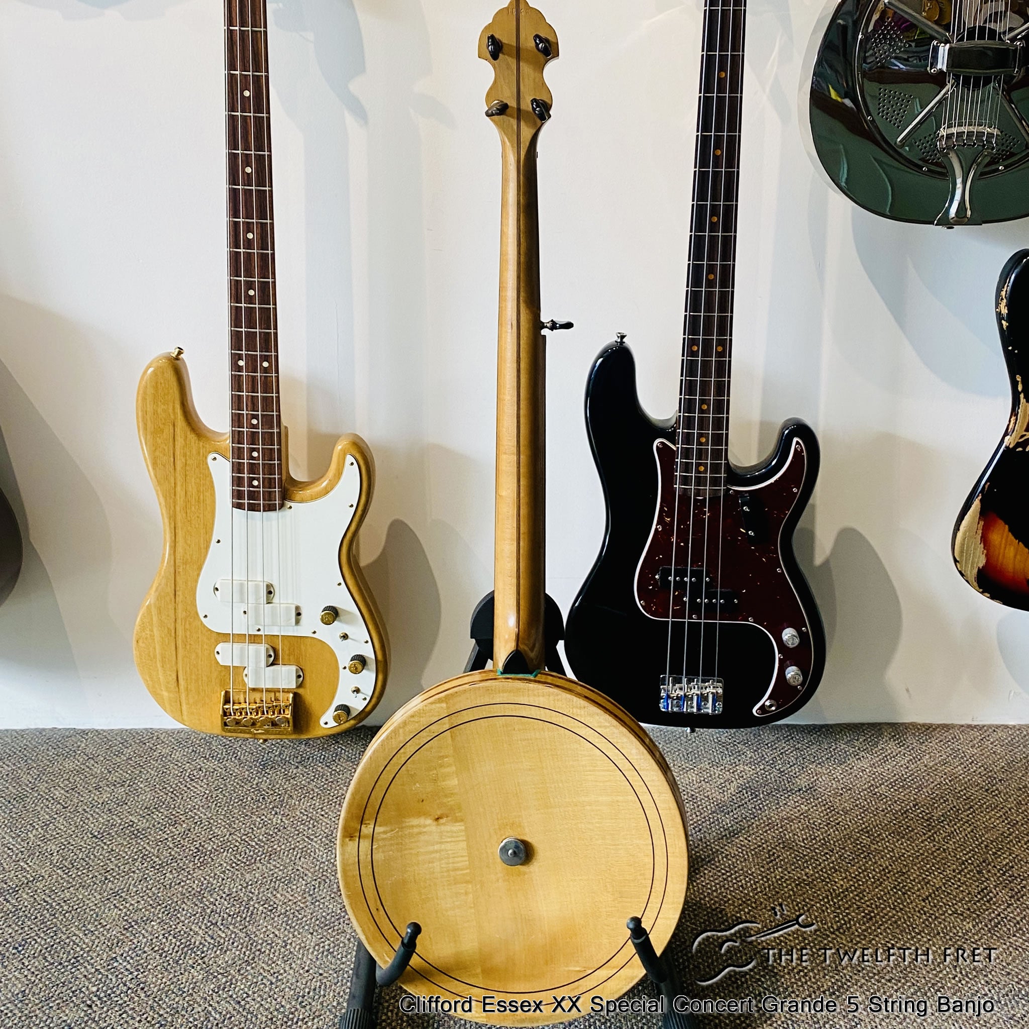 Clifford Essex XX Special Concert Grande 5 string Banjo - The Twelfth Fret