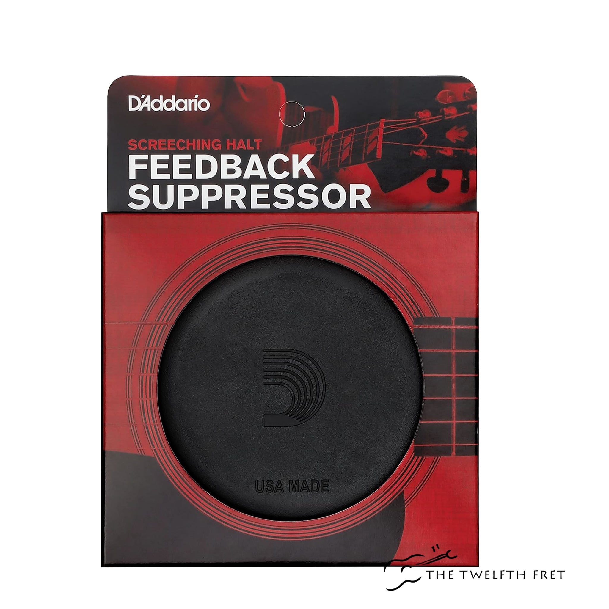 D'Addario Screeching Halt Soundhole Plug - The Twelfth Fret