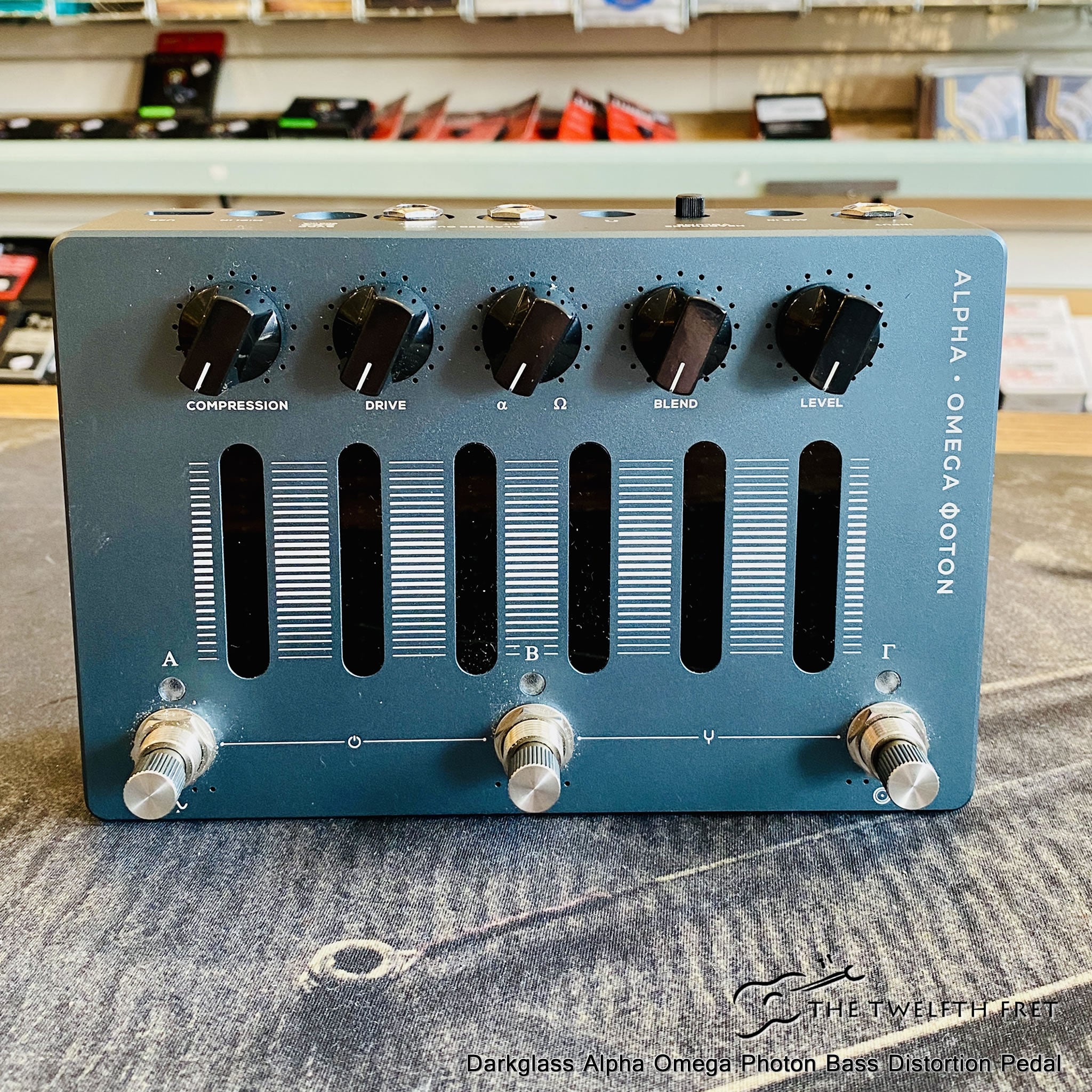 Darkglass Alpha Omega Photon Bass Distortion Pedal - The Twelfth Fret