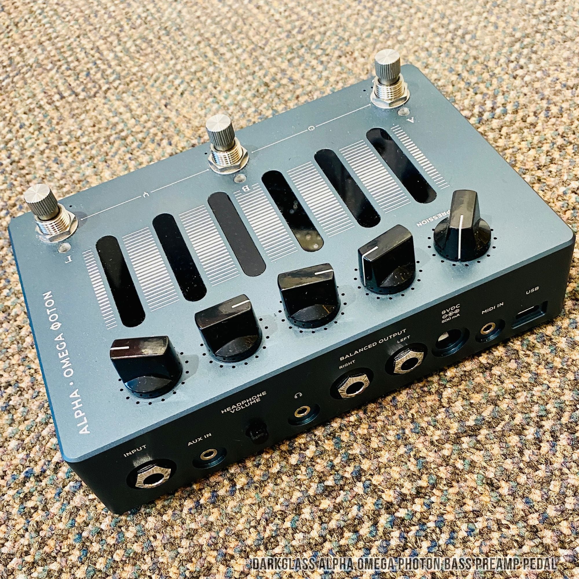 Darkglass Alpha Omega Photon Bass Preamp Pedal - The Twelfth Fret