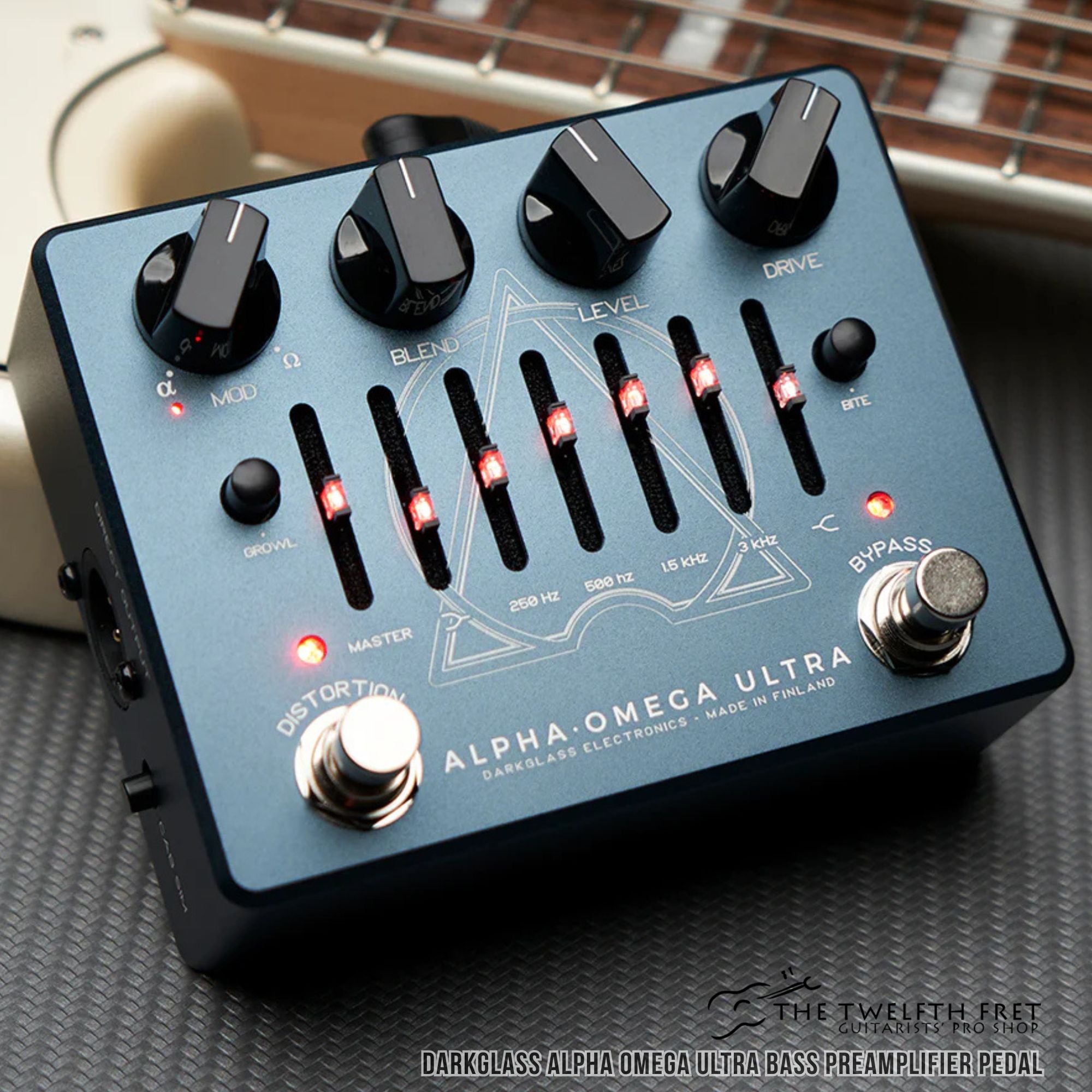 Darkglass Alpha Omega Ultra Bass Preamplifier Pedal