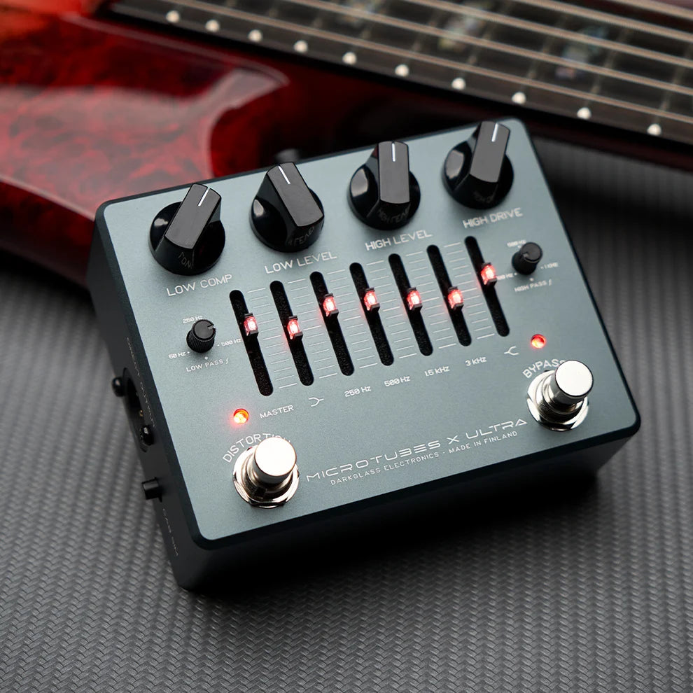 Darkglass Microtubes X Ultra Bass Preamplifier Pedal - The Twelfth Fret