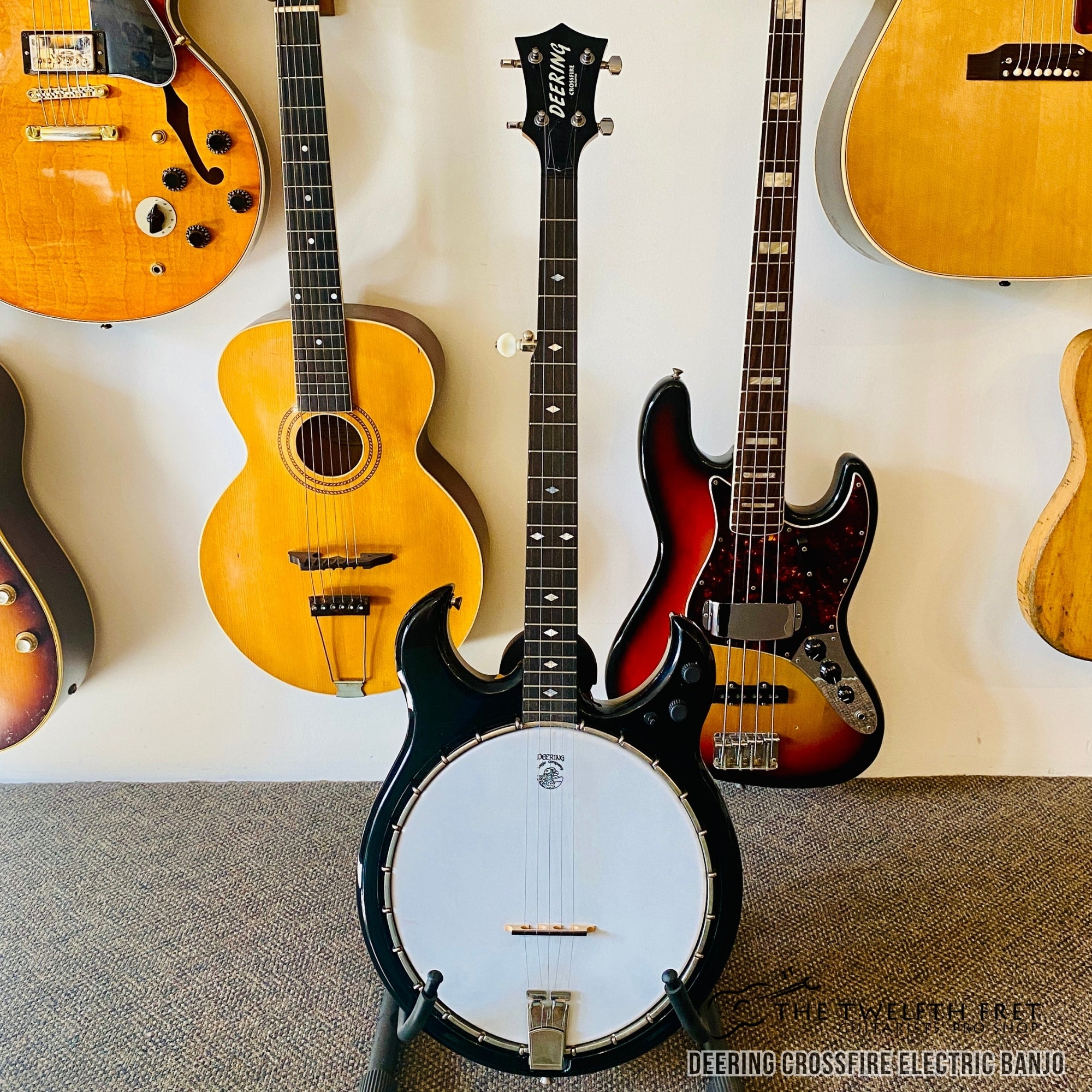 Deering Crossfire Electric Banjo - The Twelfth Fret