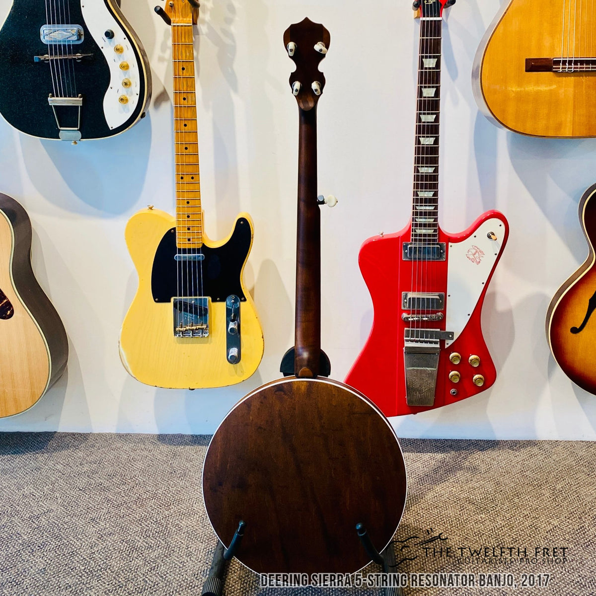Deering Sierra 5-String Resonator Banjo, 2017 - The Twelfth Fret