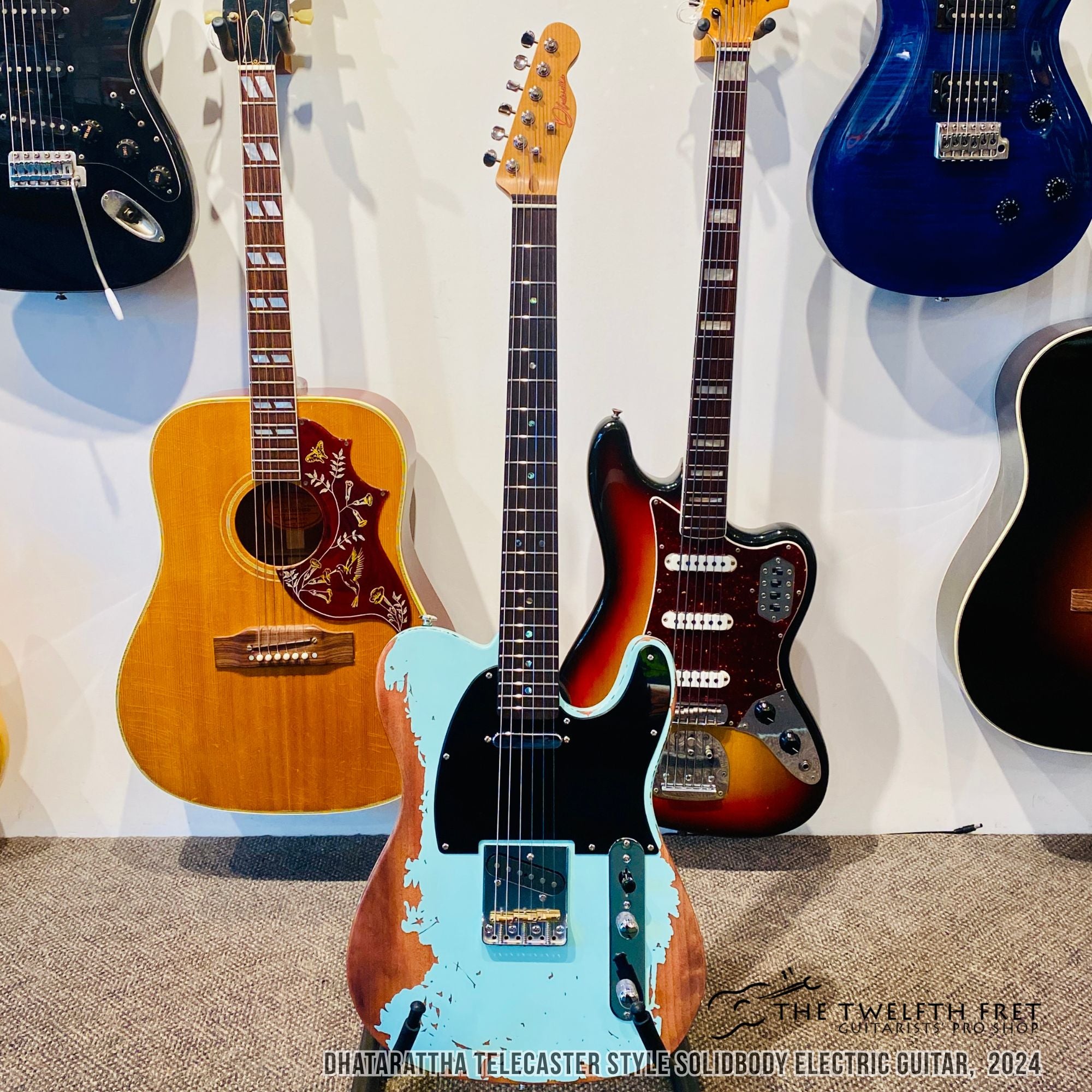 Dhatarattha Telecaster Style Solidbody Electric Guitar, 2024 - The Twelfth Fret