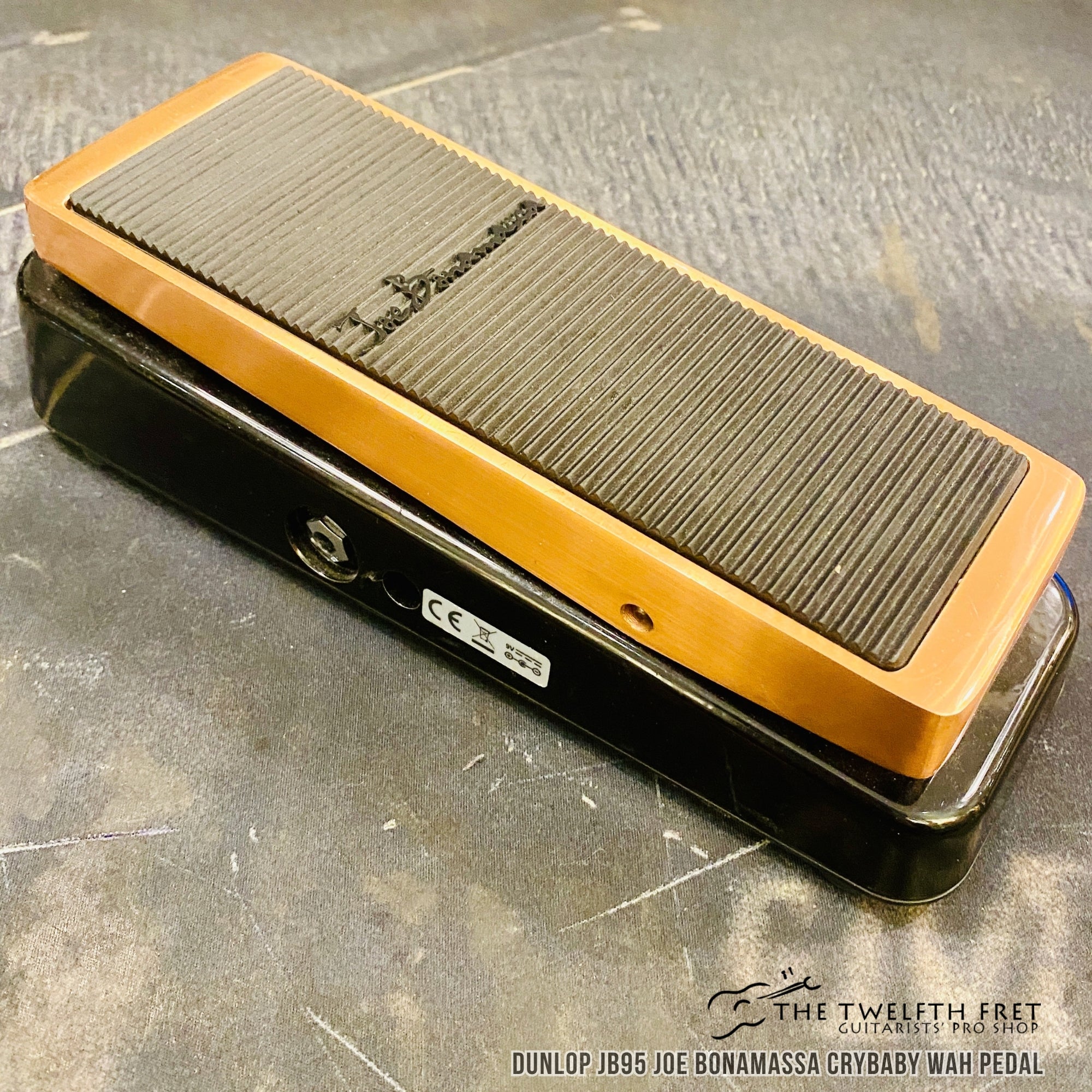 Dunlop JB95 Joe Bonamassa Crybaby Wah Pedal - The Twelfth Fret
