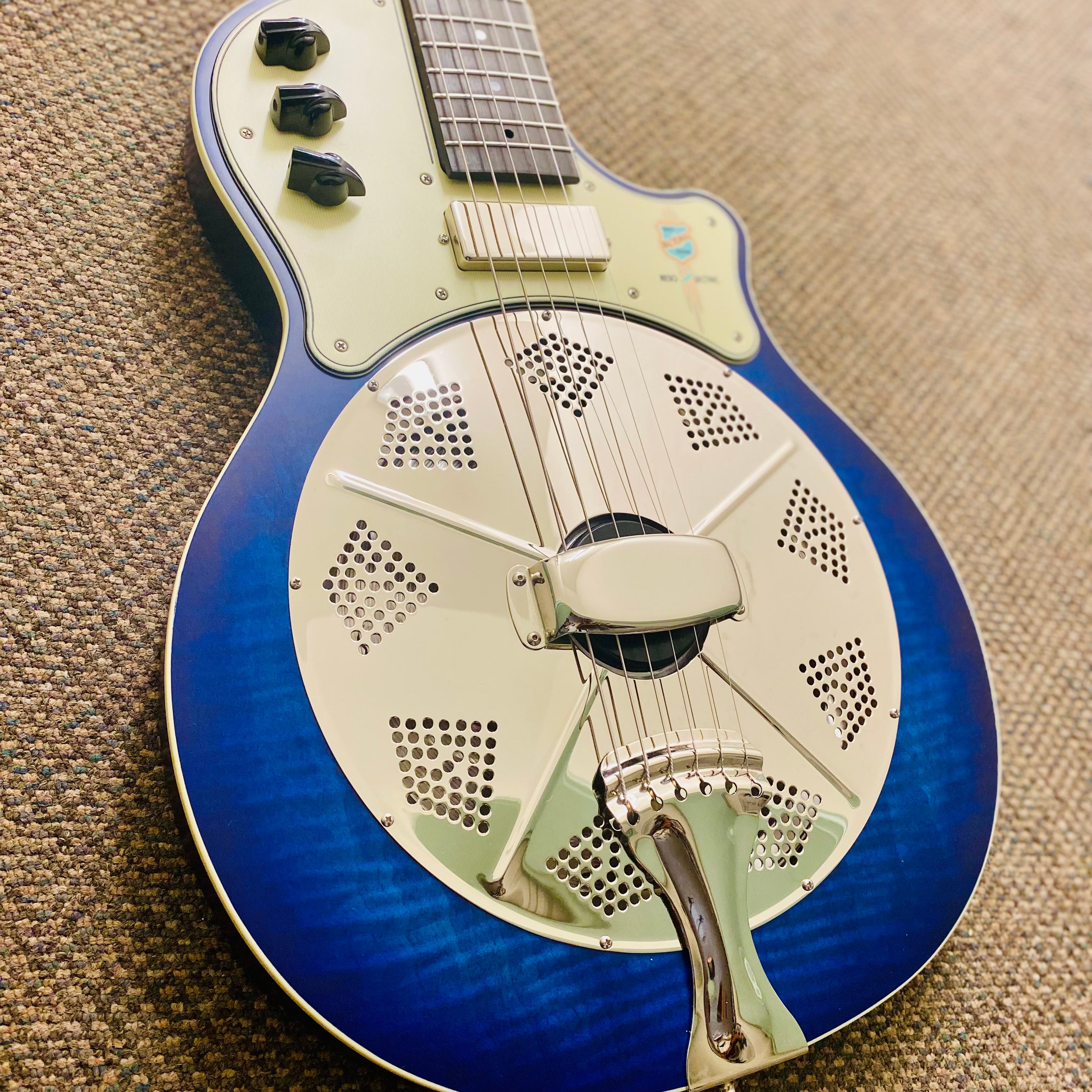 National Resolectric Resophonic Guitar