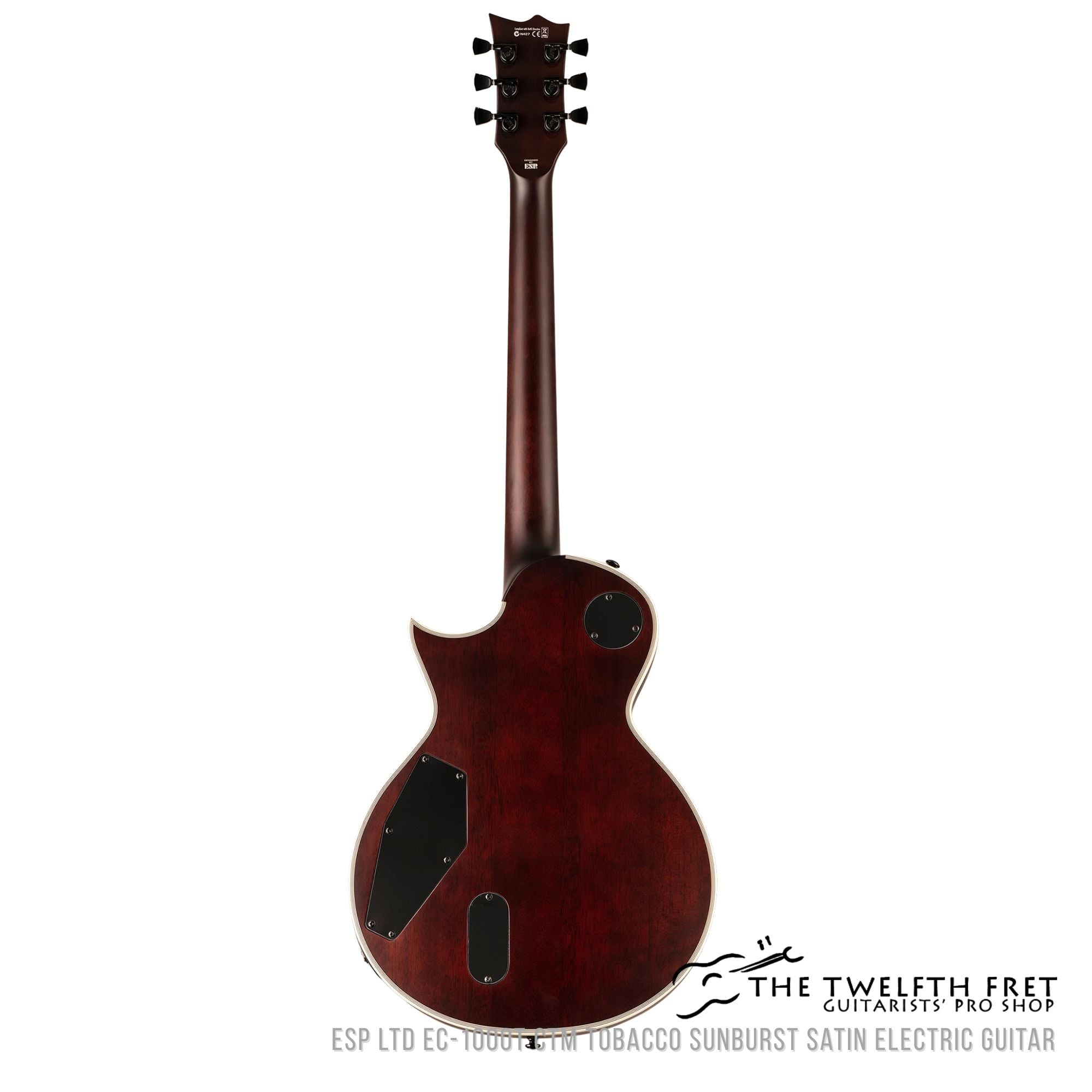 ESP LTD EC-1000T CTM Tobacco Sunburst Satin Electric Guitar - The Twelfth Fret