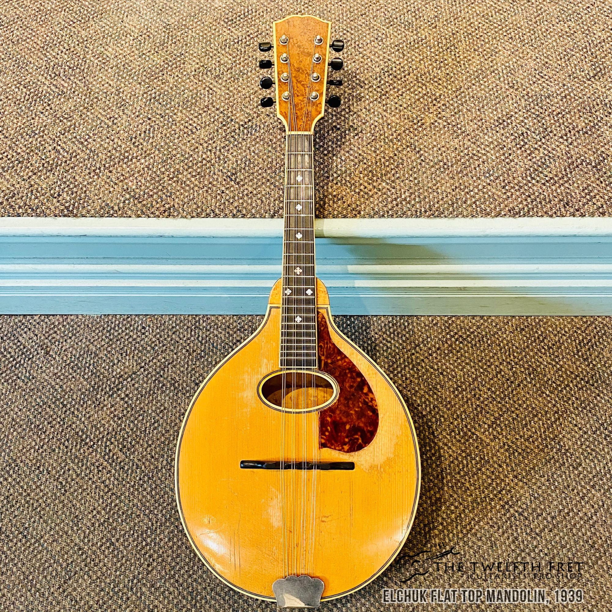 Elchuk Flat top Mandolin, 1939 - The Twelfth Fret