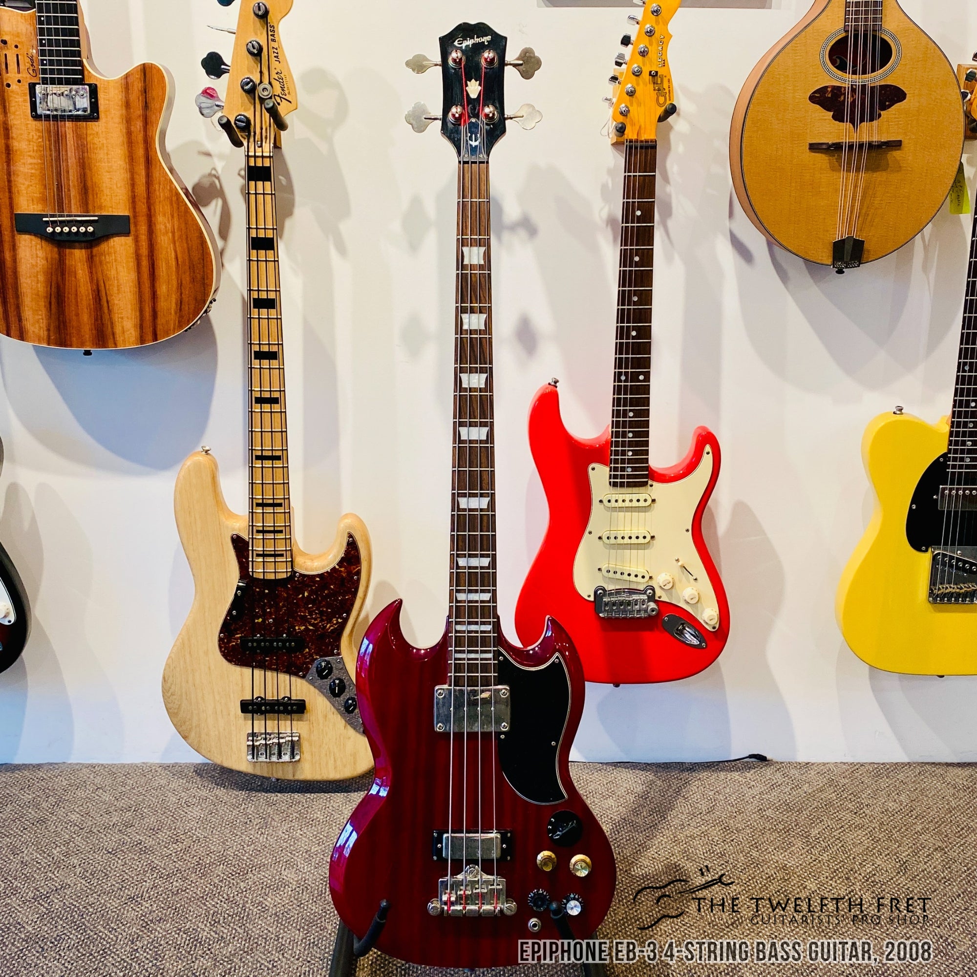 Epiphone EB-3 4-String Bass Guitar, 2008 - The Twelfth Fret