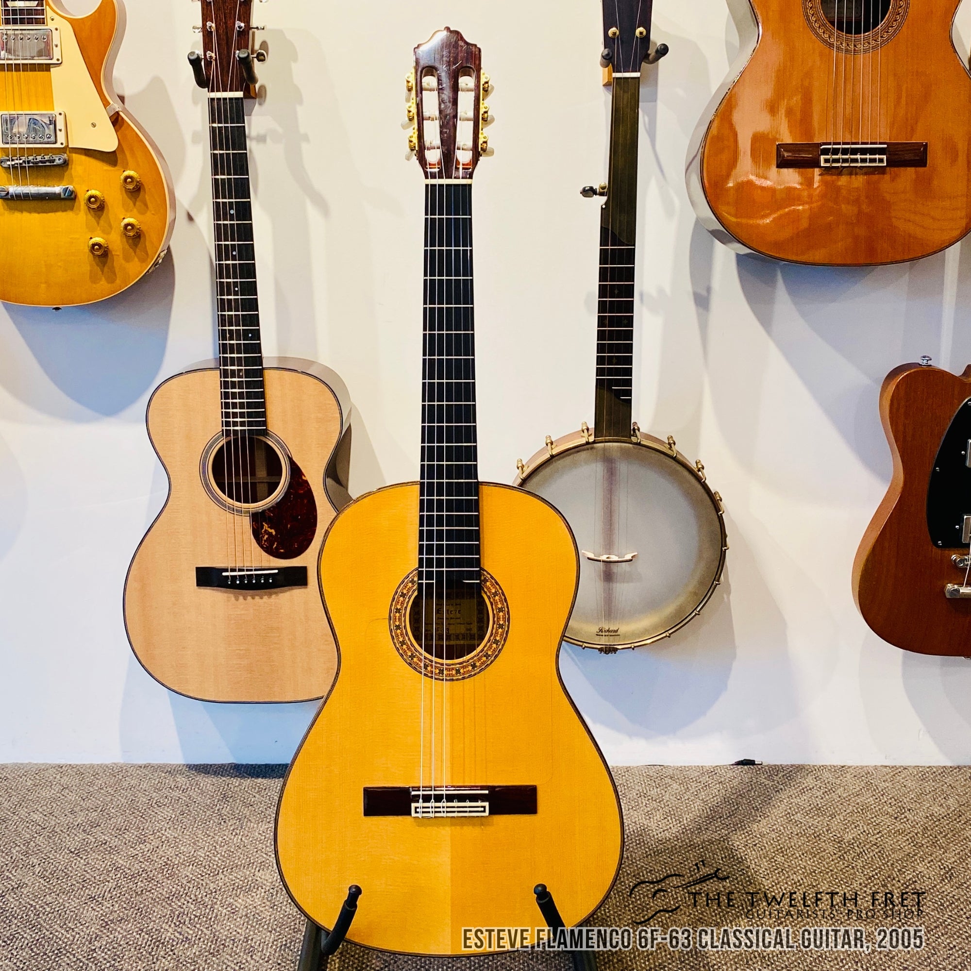 Esteve Flamenco 6F-63 Classical Guitar, 2005 - The Twelfth Fret