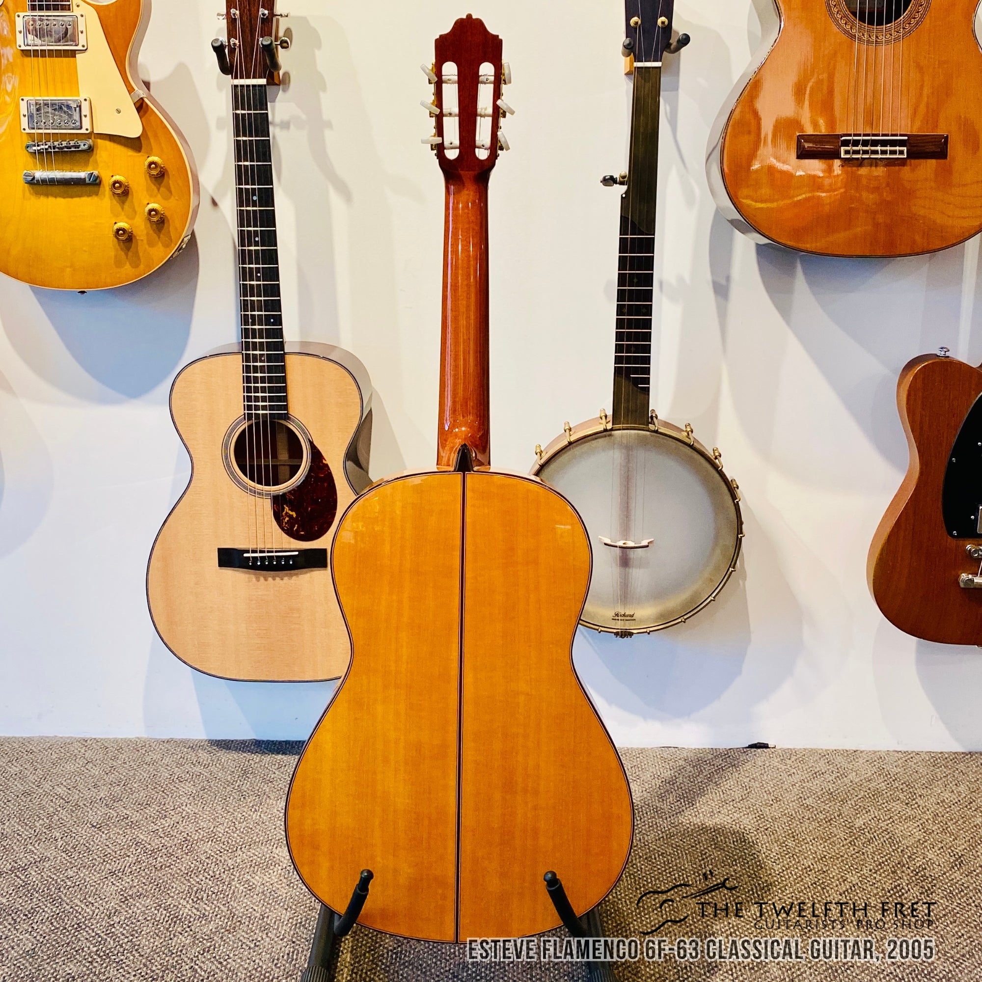 Esteve Flamenco 6F-63 Classical Guitar, 2005 - The Twelfth Fret