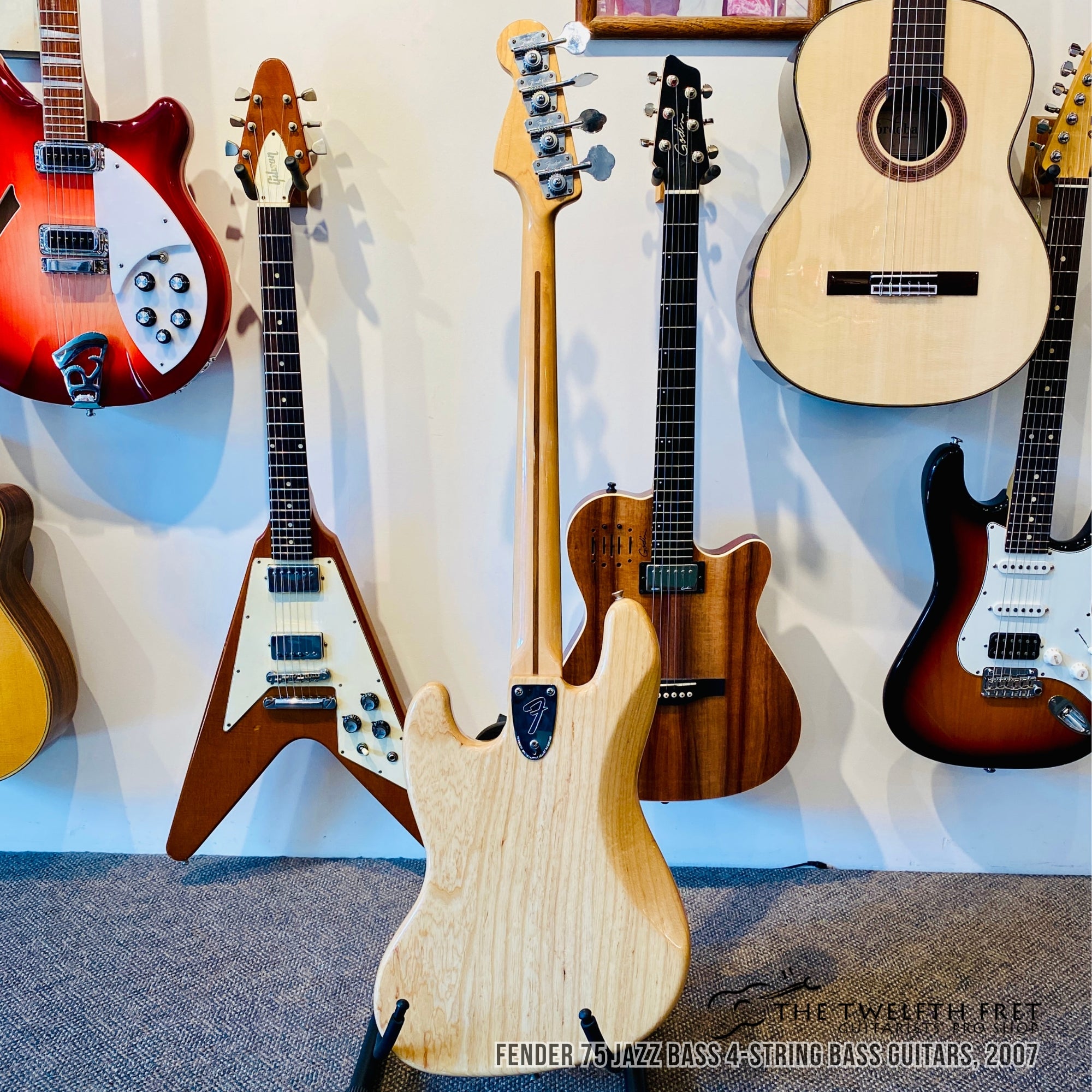 Fender 75 Jazz Bass 4-String Bass Guitars, 2007 - The Twelfth Fret