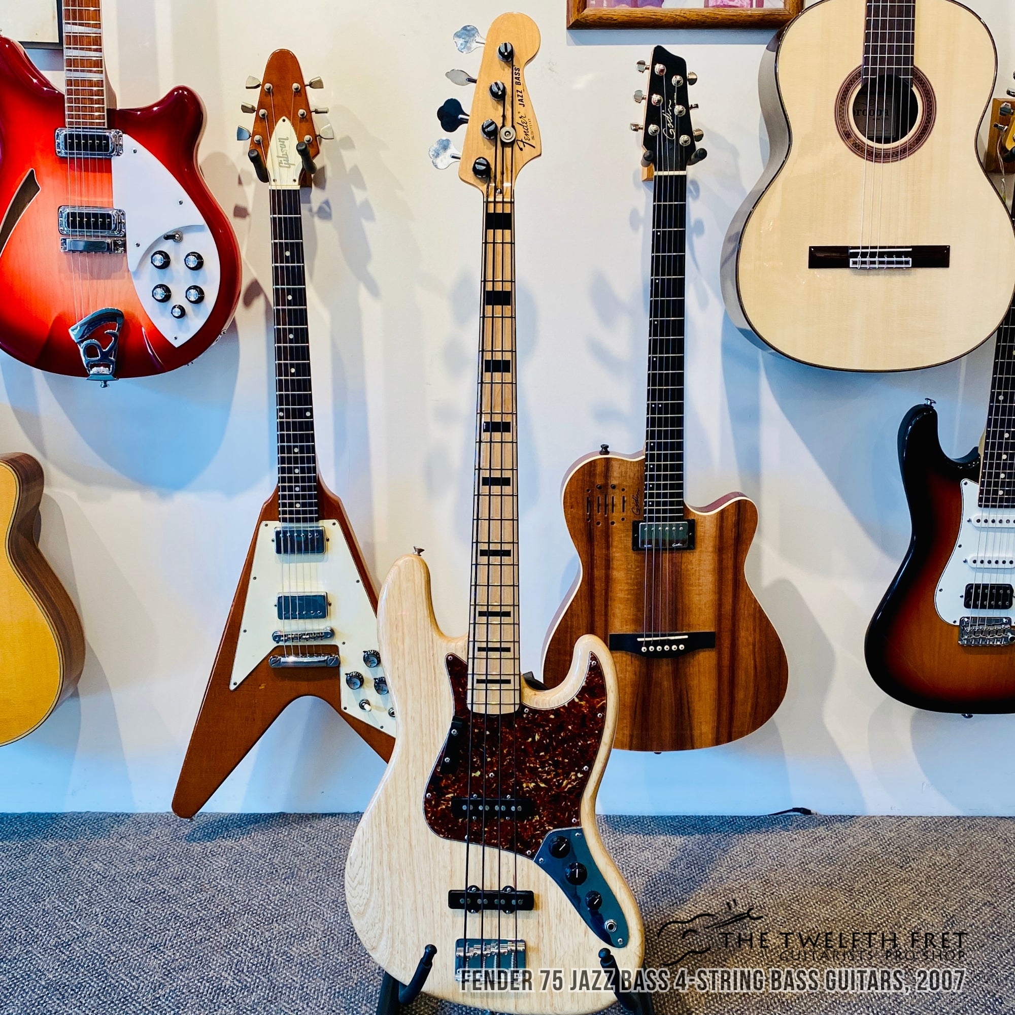 Fender 75 Jazz Bass 4-String Bass Guitars, 2007 - The Twelfth Fret