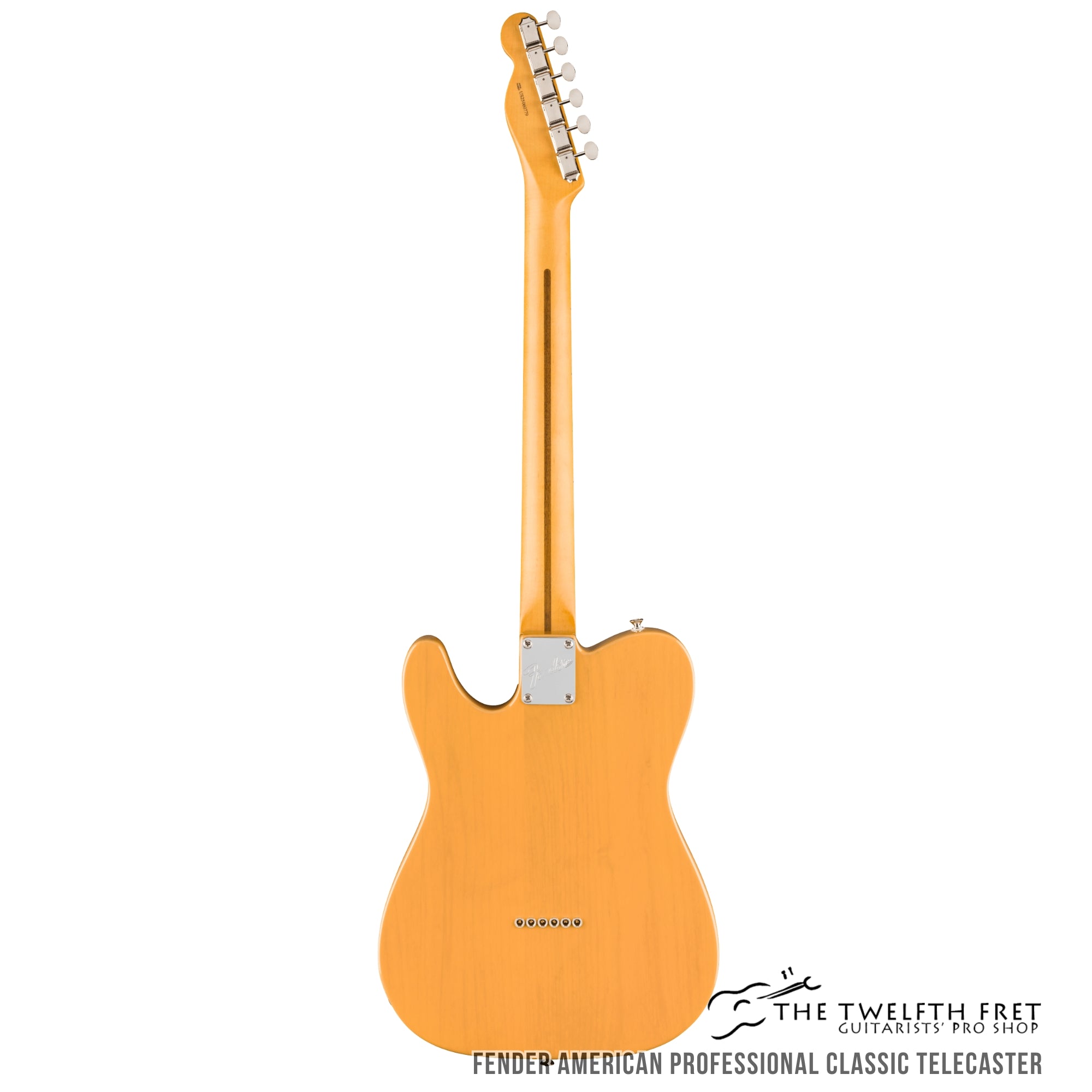 Fender American Professional Classic Telecaster Butterscotch Blonde - The Twelfth Fret