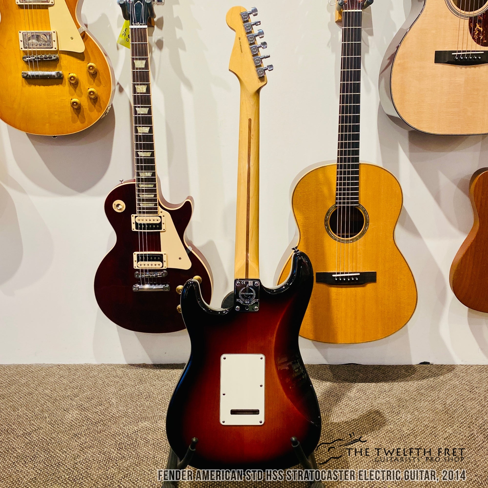 Fender American STD HSS Stratocaster Electric Guitar, 2014 - The Twelfth Fret