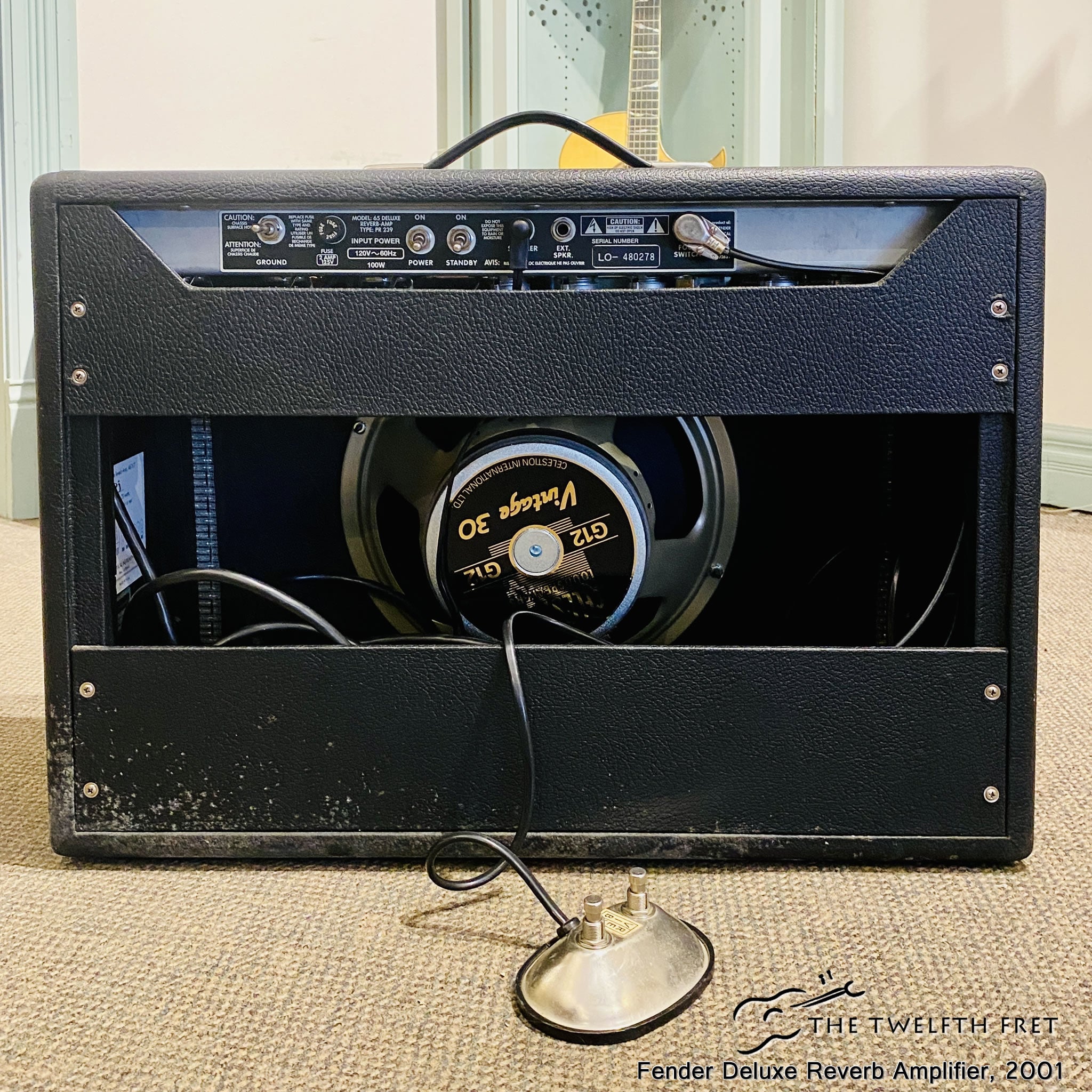 Fender Deluxe Reverb Amplifier, 2001  - The Twelfth Fret