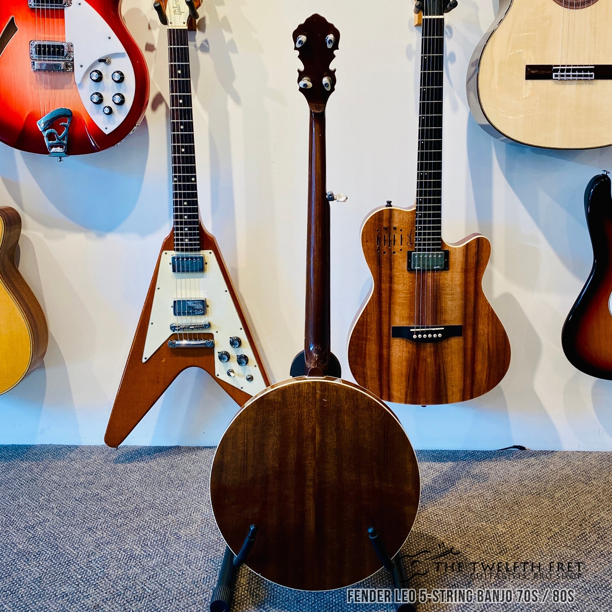 Fender Leo 5-String Banjo 70s 80s - The Twelfth Fret