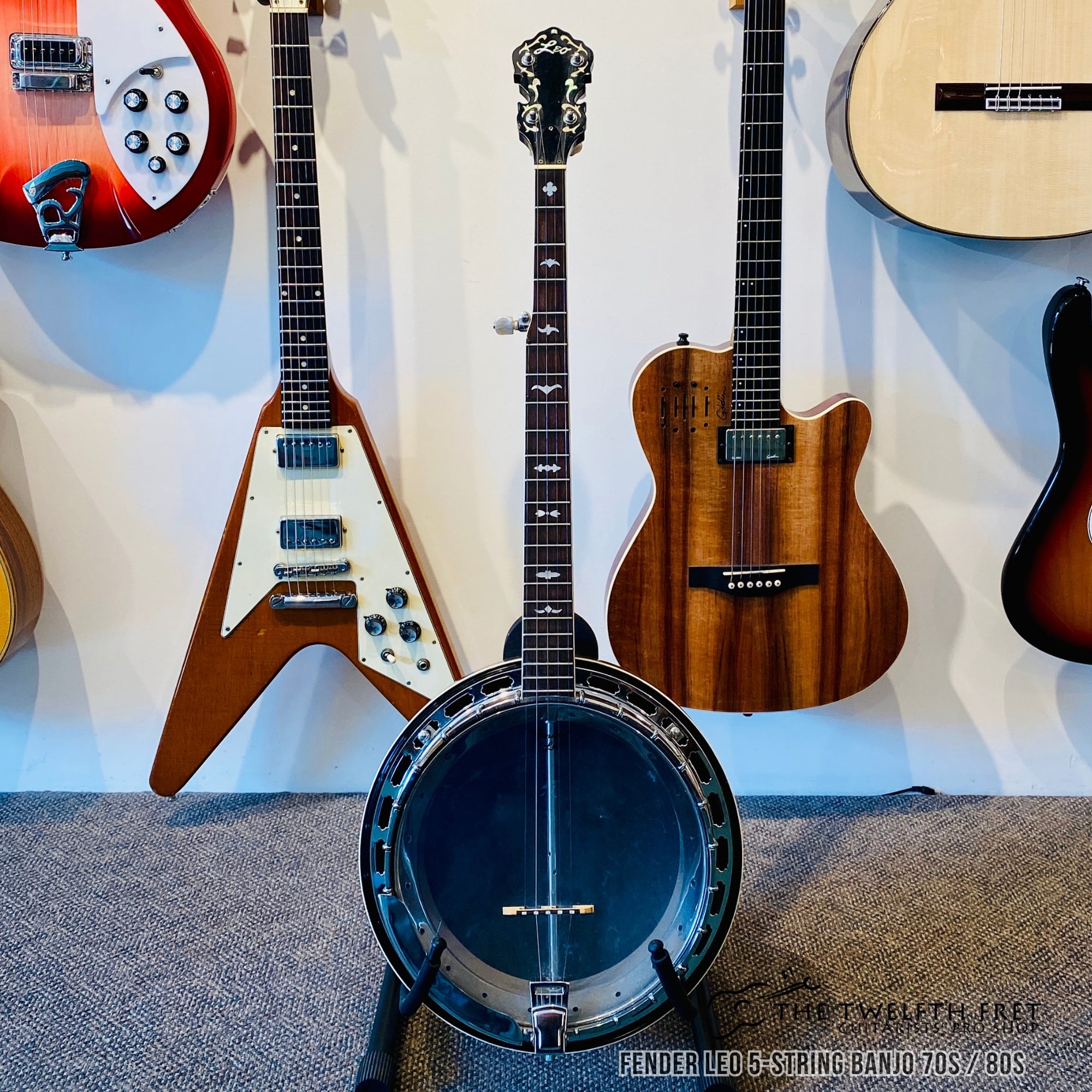 Fender Leo 5-String Banjo 70s 80s - The Twelfth Fret