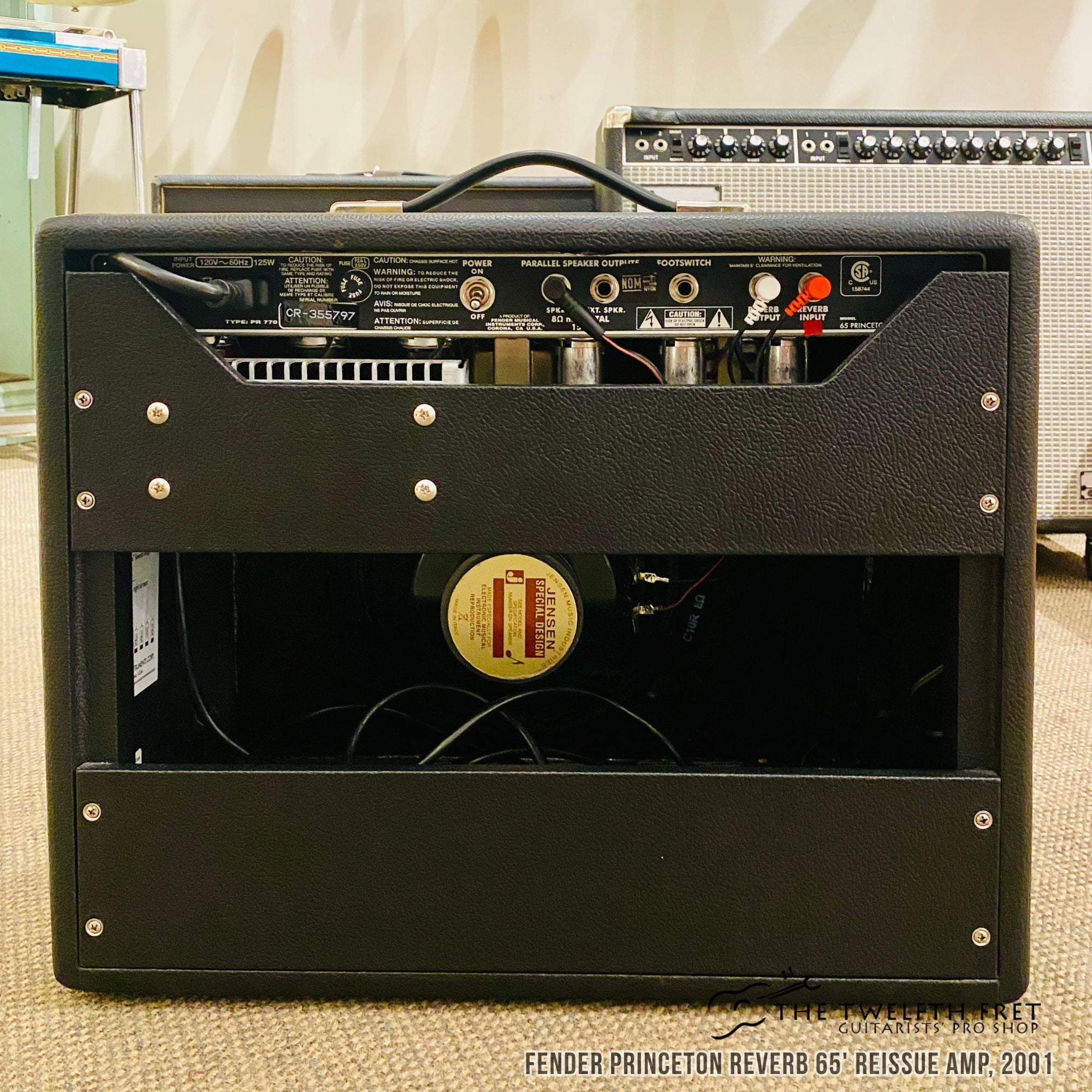 Fender Princeton Reverb 65' Reissue Amp, 2001 - The Twelfth Fret