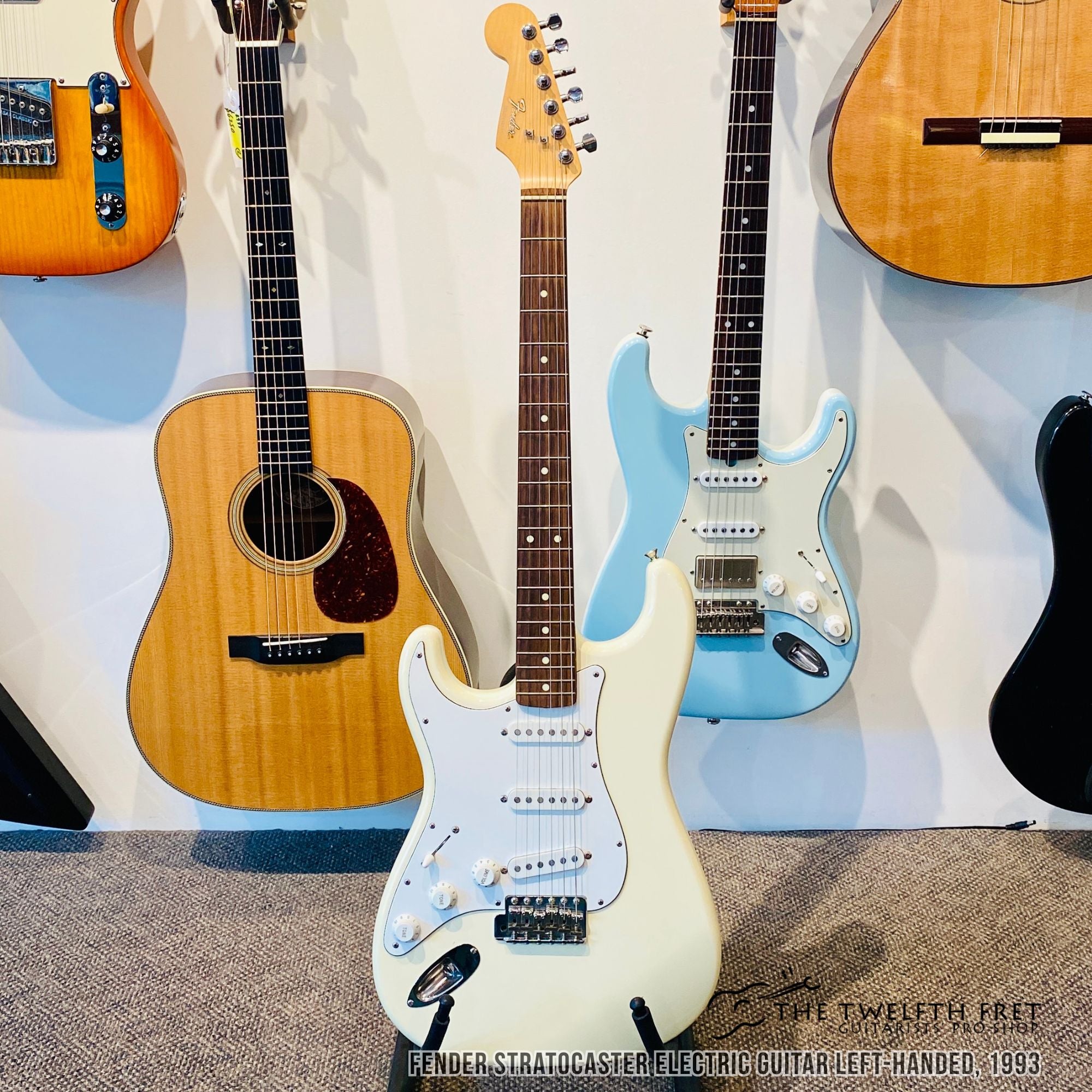 Fender Stratocaster Electric Guitar Left-Handed, 1993- The Twelfth Fret