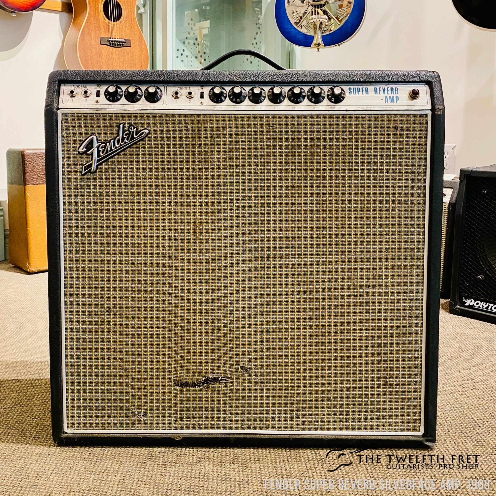 Fender Super Reverb Silverface Amp, 1969 - The Twelfth Fret