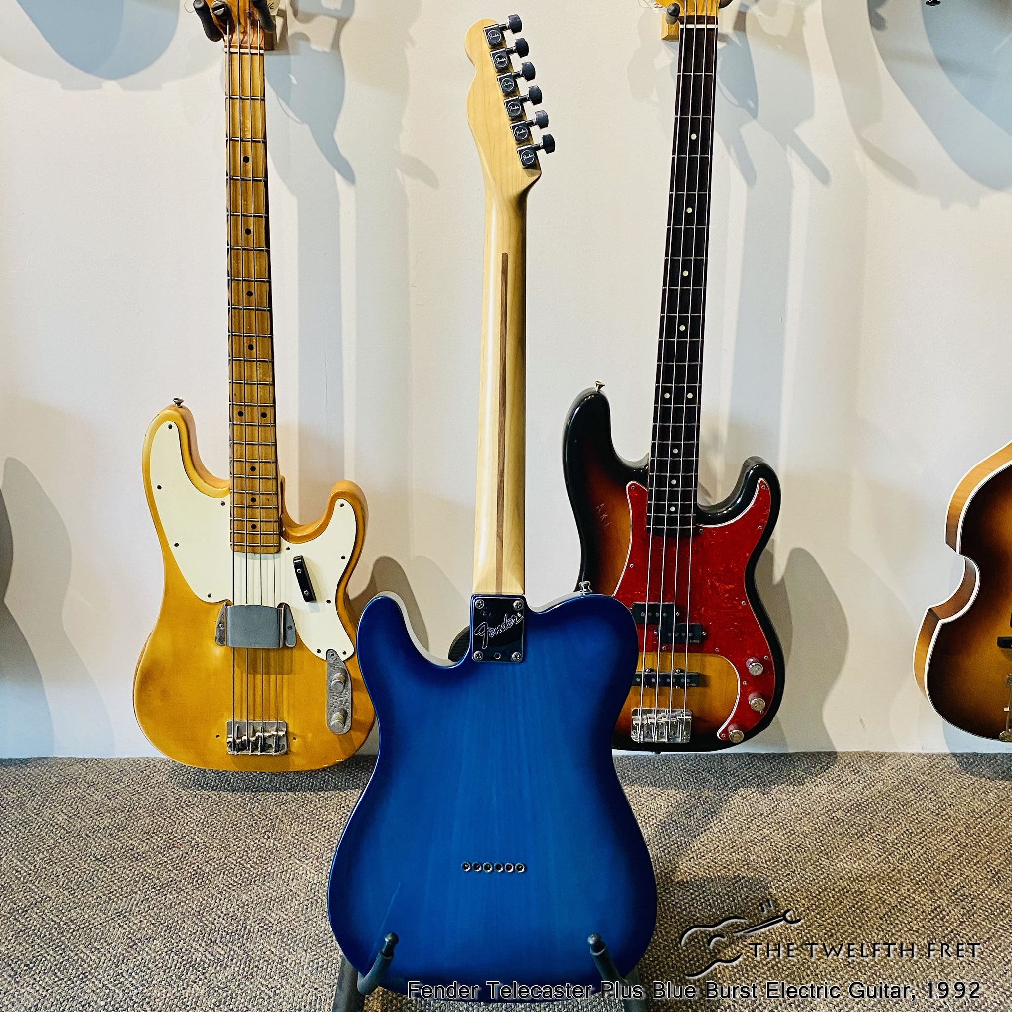 Fender Telecaster Plus Blue Burst Electric Guitar, 1992 - The Twelfth Fret