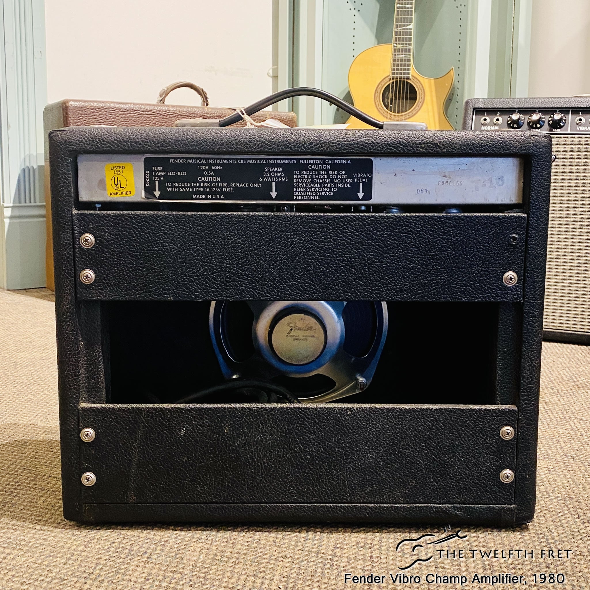 Fender Vibro Champ Amplifier, 1980  - The Twelfth Fret