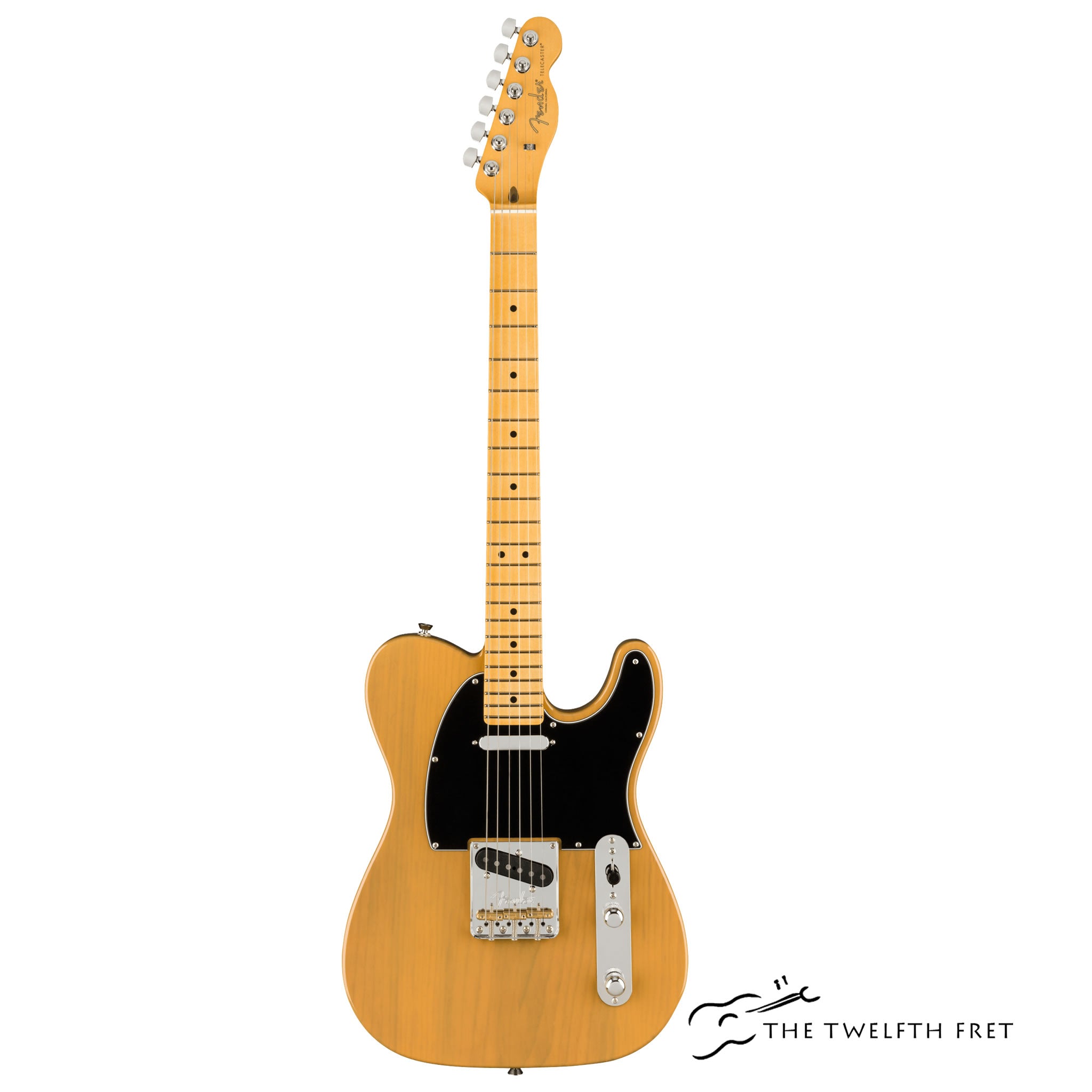 Fender American Professional II Telecaster ButterscotchBlonde Maple Fretboard - The Twelfth Fret