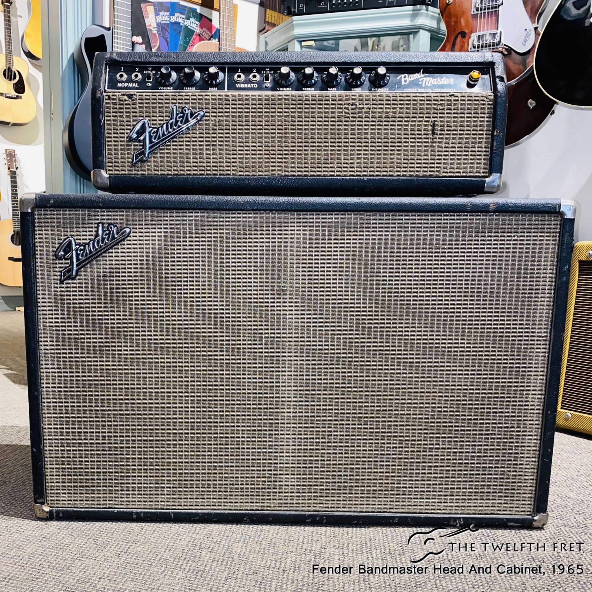 Fender Bandmaster Head And Cabinet, 1965 - The Twelfth Fret