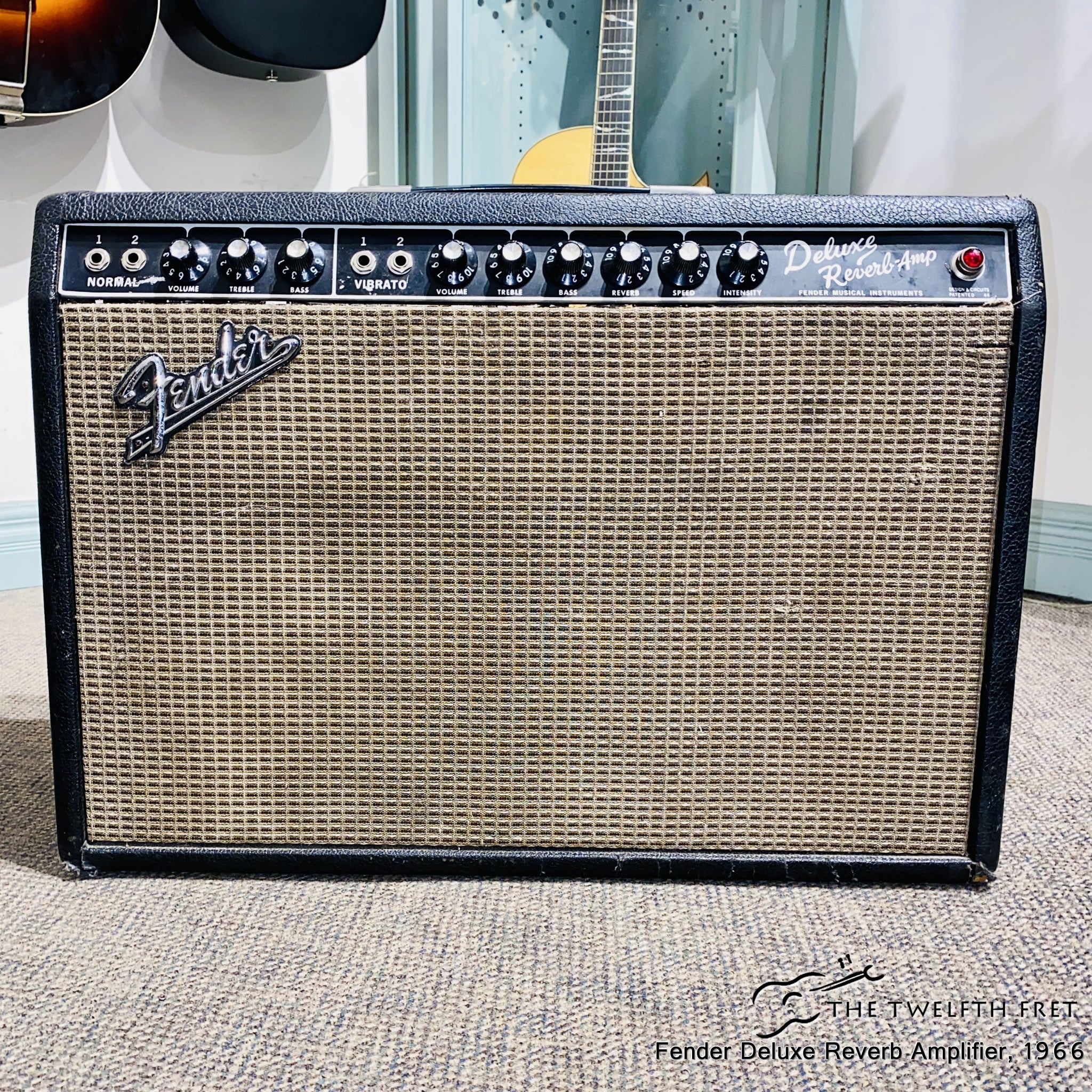Fender Deluxe Reverb Amplifier, 1966 - The Twelfth Fret