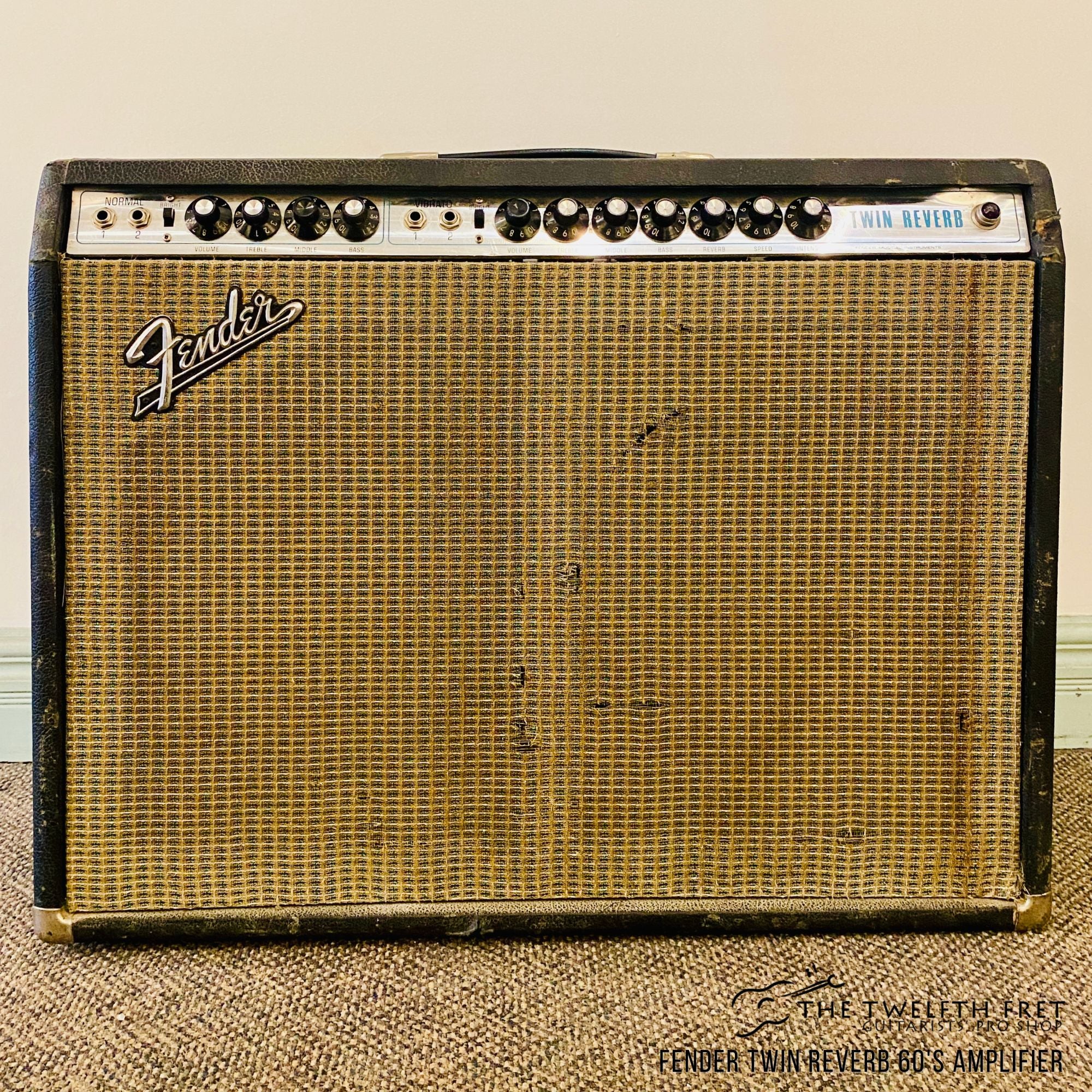 Fender Twin Reverb 60's Amplifier - The Twelfth Fret