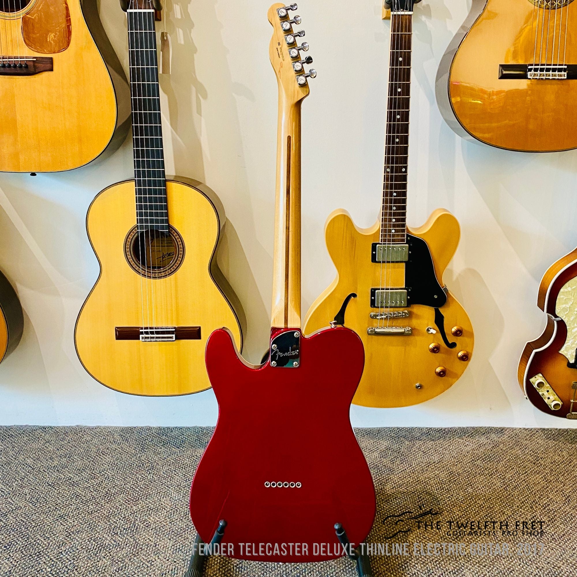 Fender Telecaster Deluxe Thinline Electric Guitar, 2017 - The Twelfth Fret