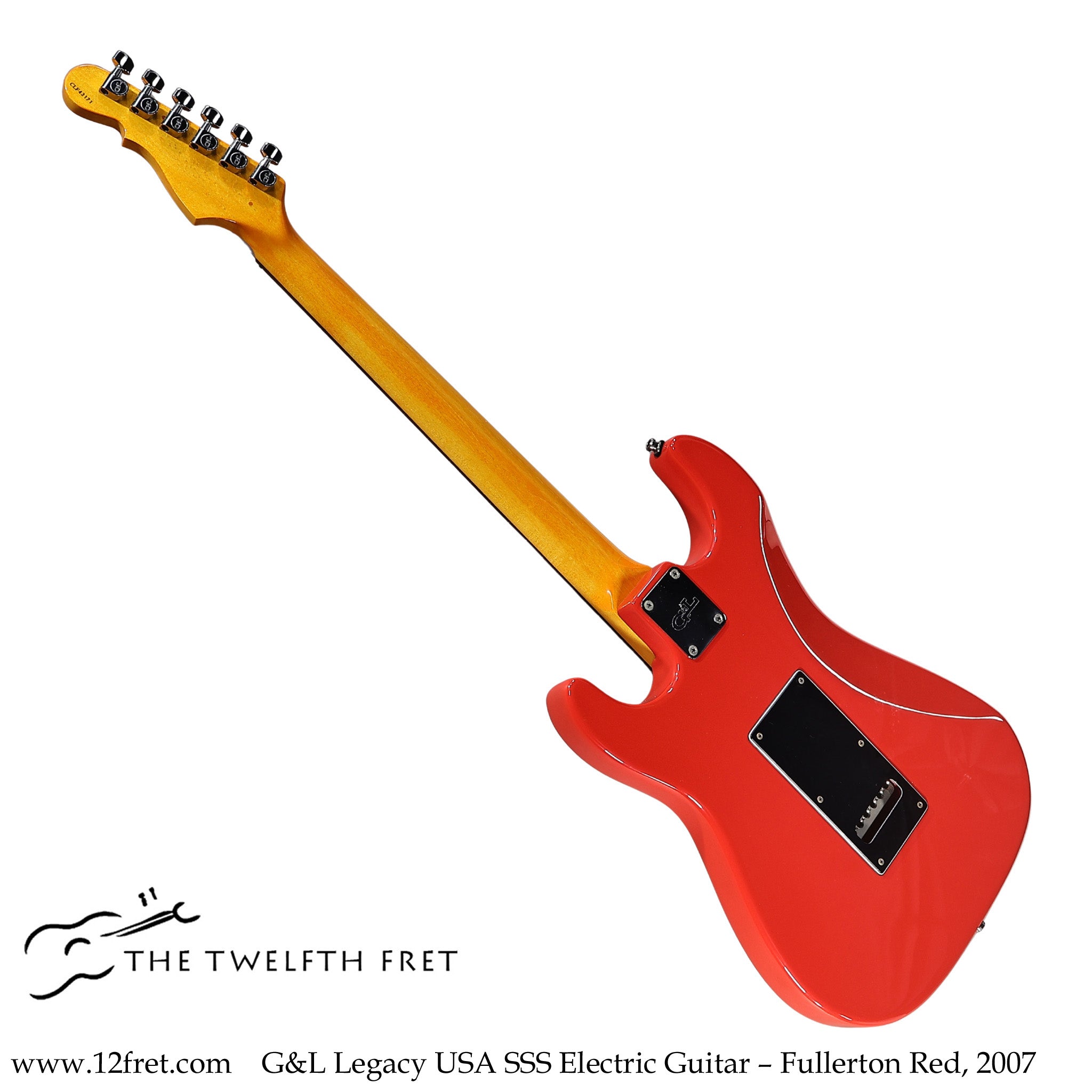 G&L Legacy USA SSS Electric Guitar – Fullerton Red, 2007 - The Twelfth Fret