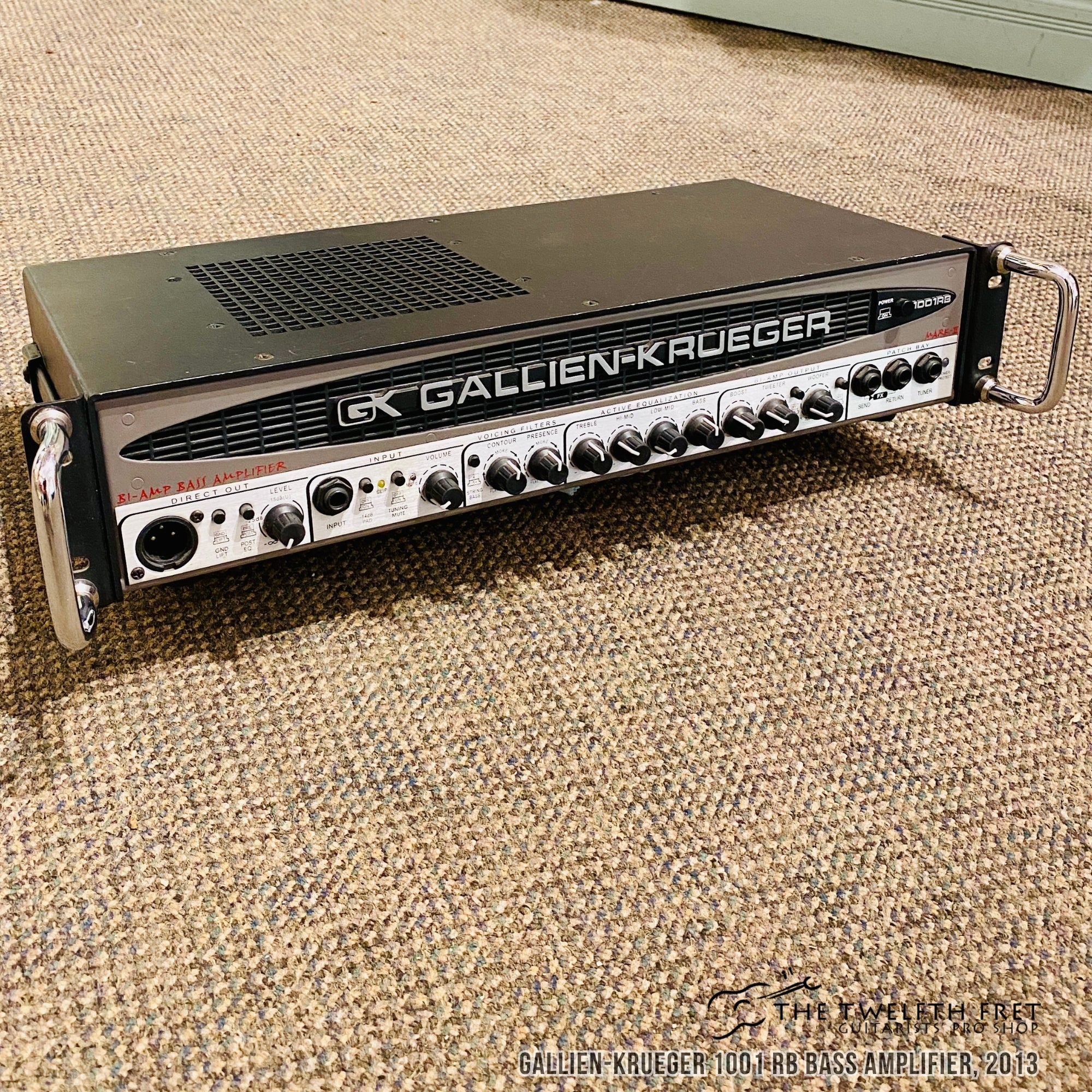 Gallien-Krueger 1001 RB Bass Amplifier, 2013 - The Twelfth Fret