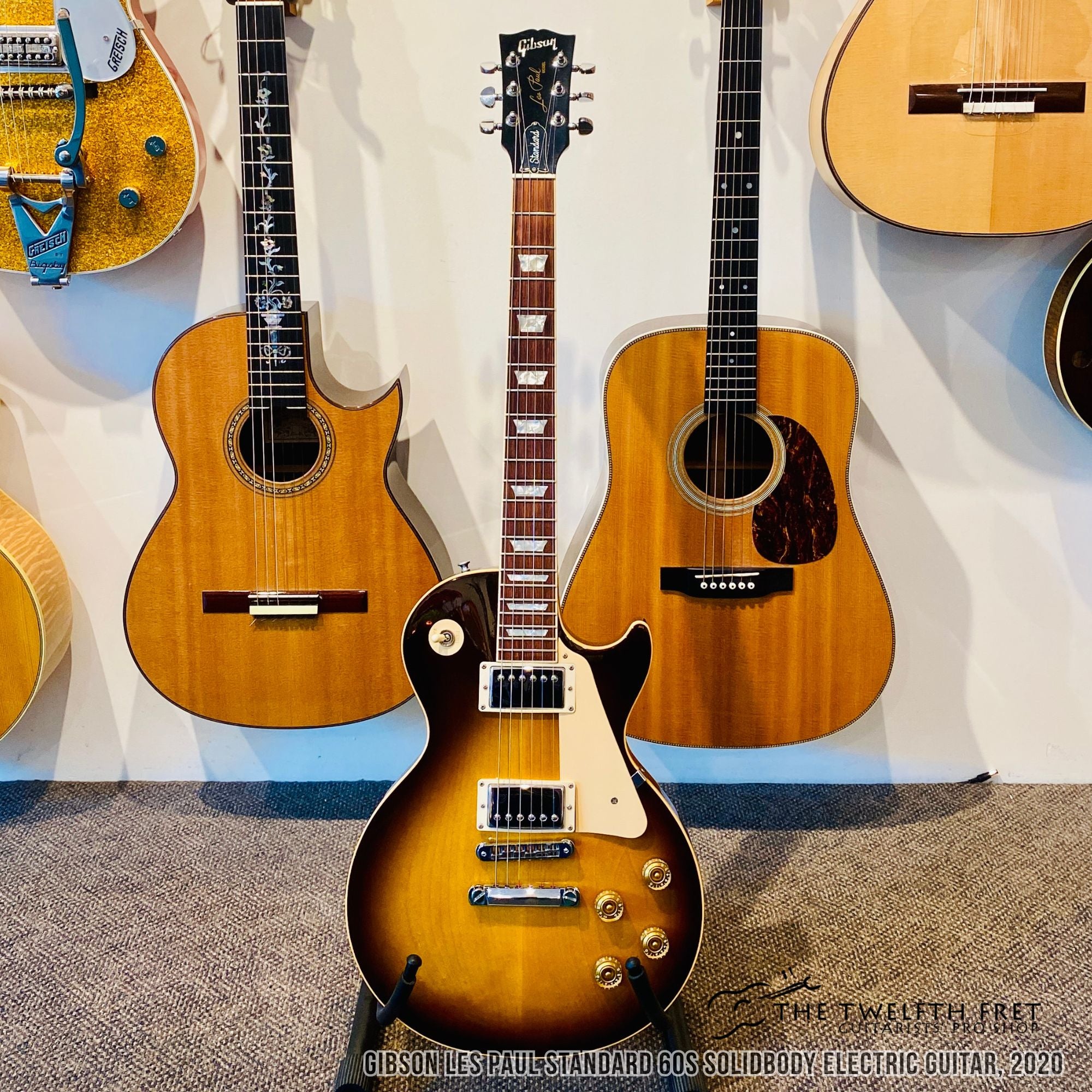 Gibson Les Paul Standard '60s Solidbody Electric Guitar, 2020 - The Twelfth Fret