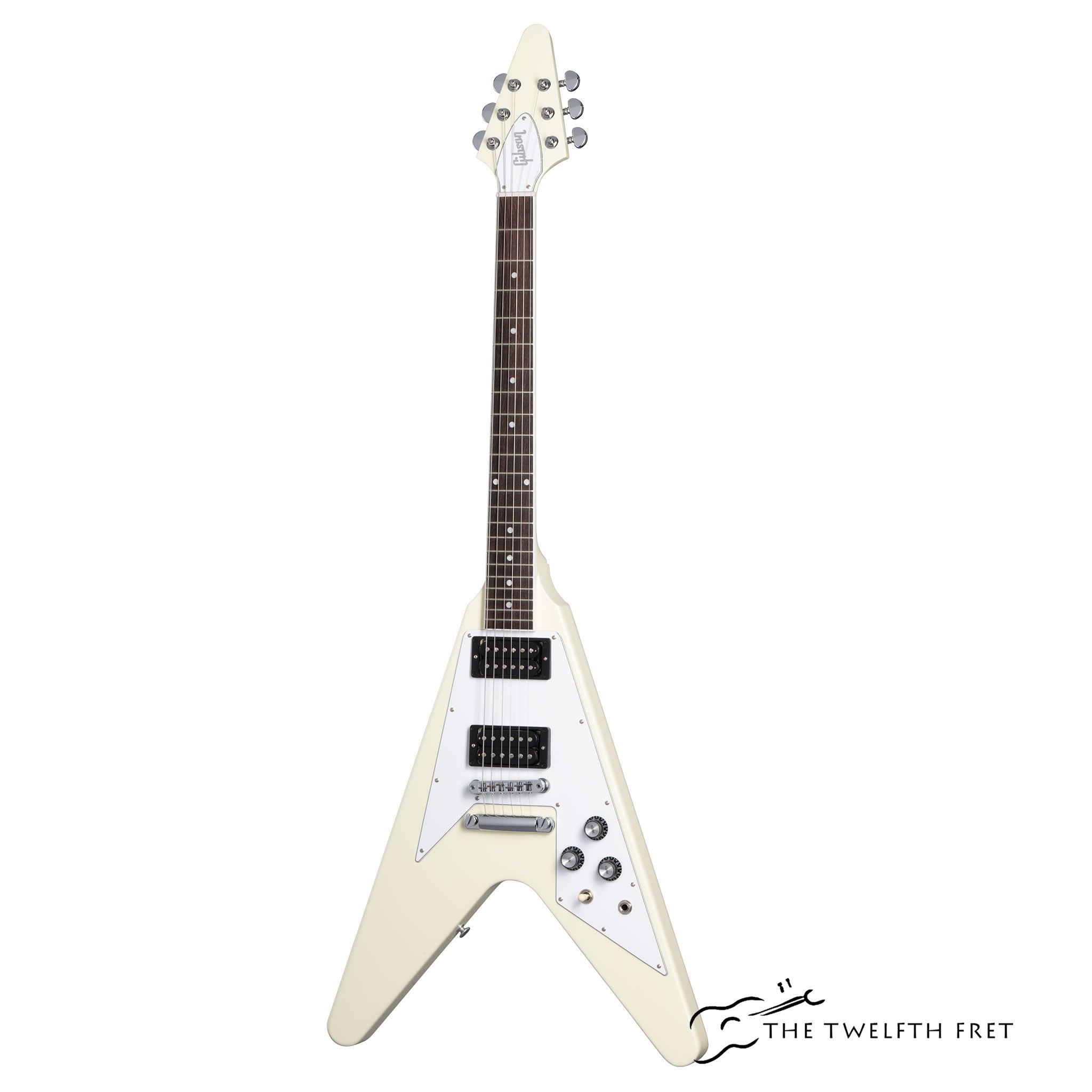 Gibson 70s Flying V Classic White - The Twelfth Fret