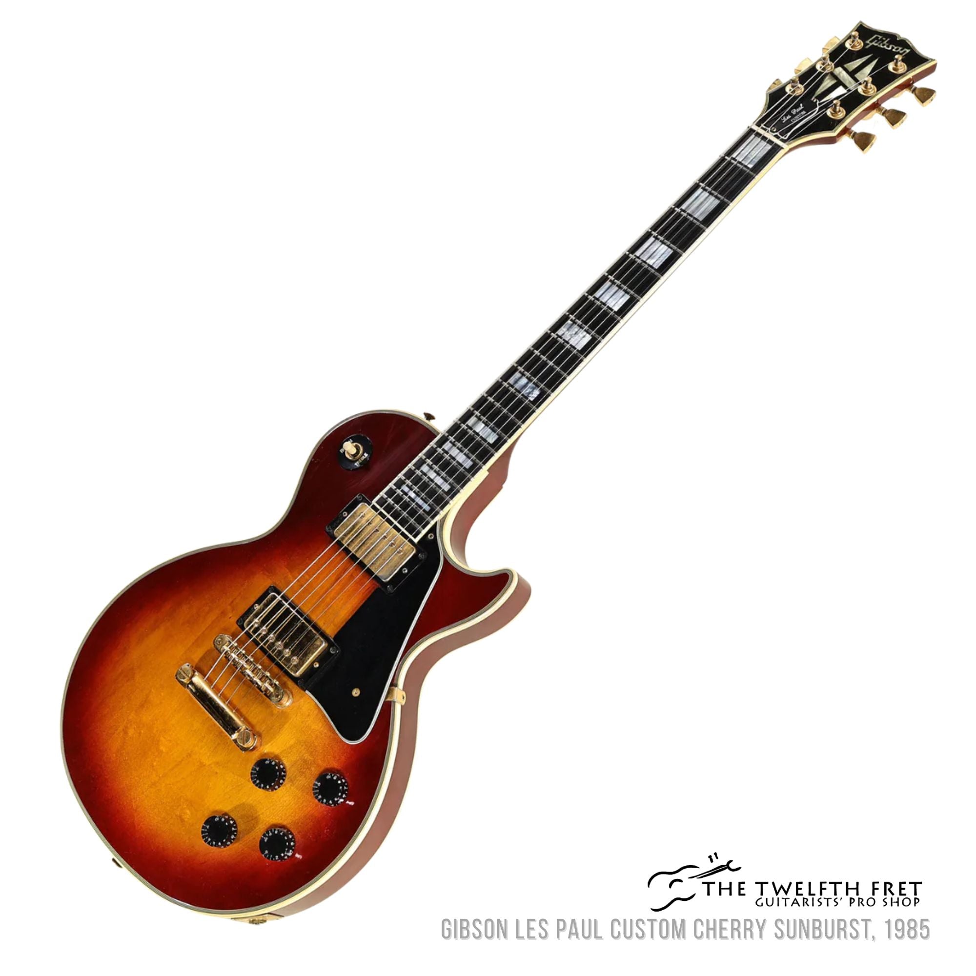 Gibson Les Paul Custom Cherry Sunburst, 1985 - The Twelfth Fret