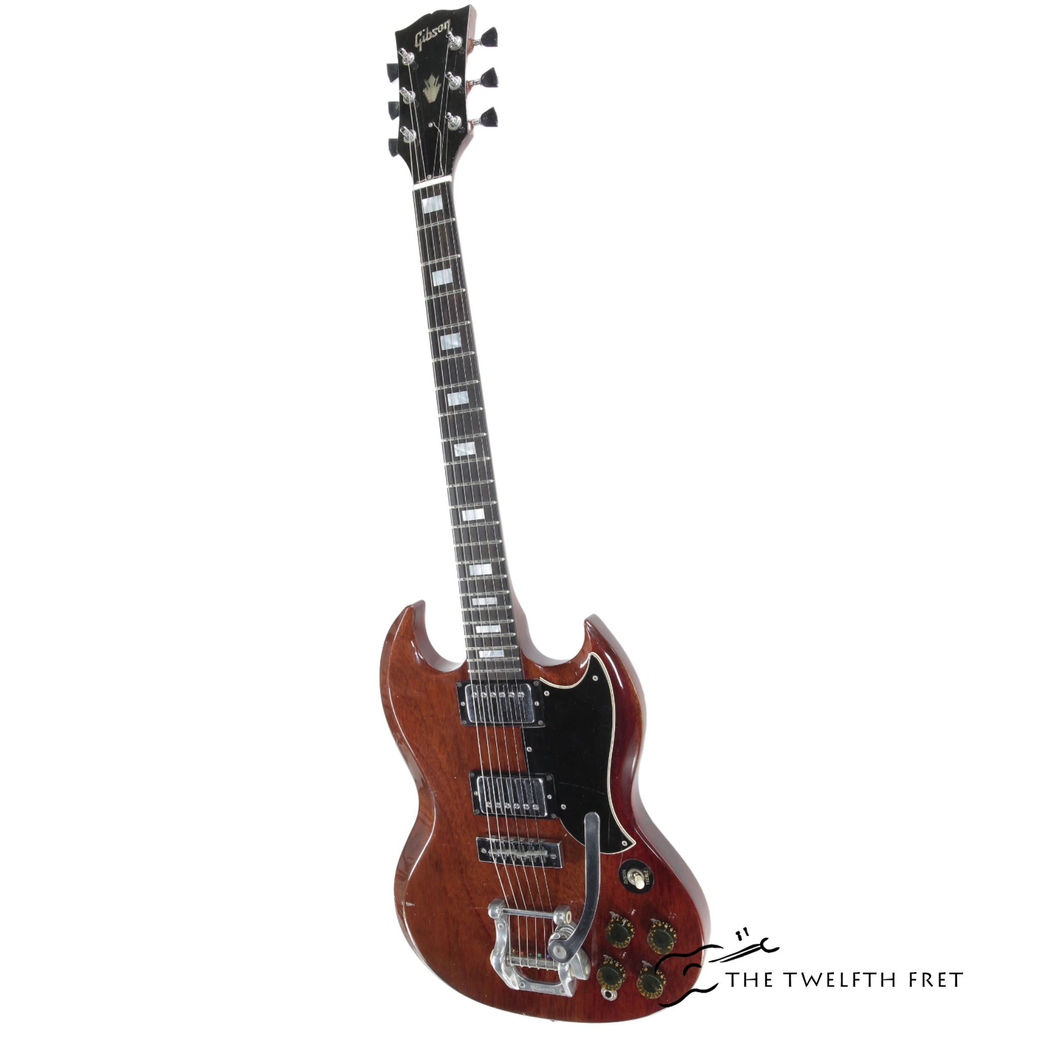 Gibson SG Standard Walnut with Bigsby, 1973 - The Twelfth Fret