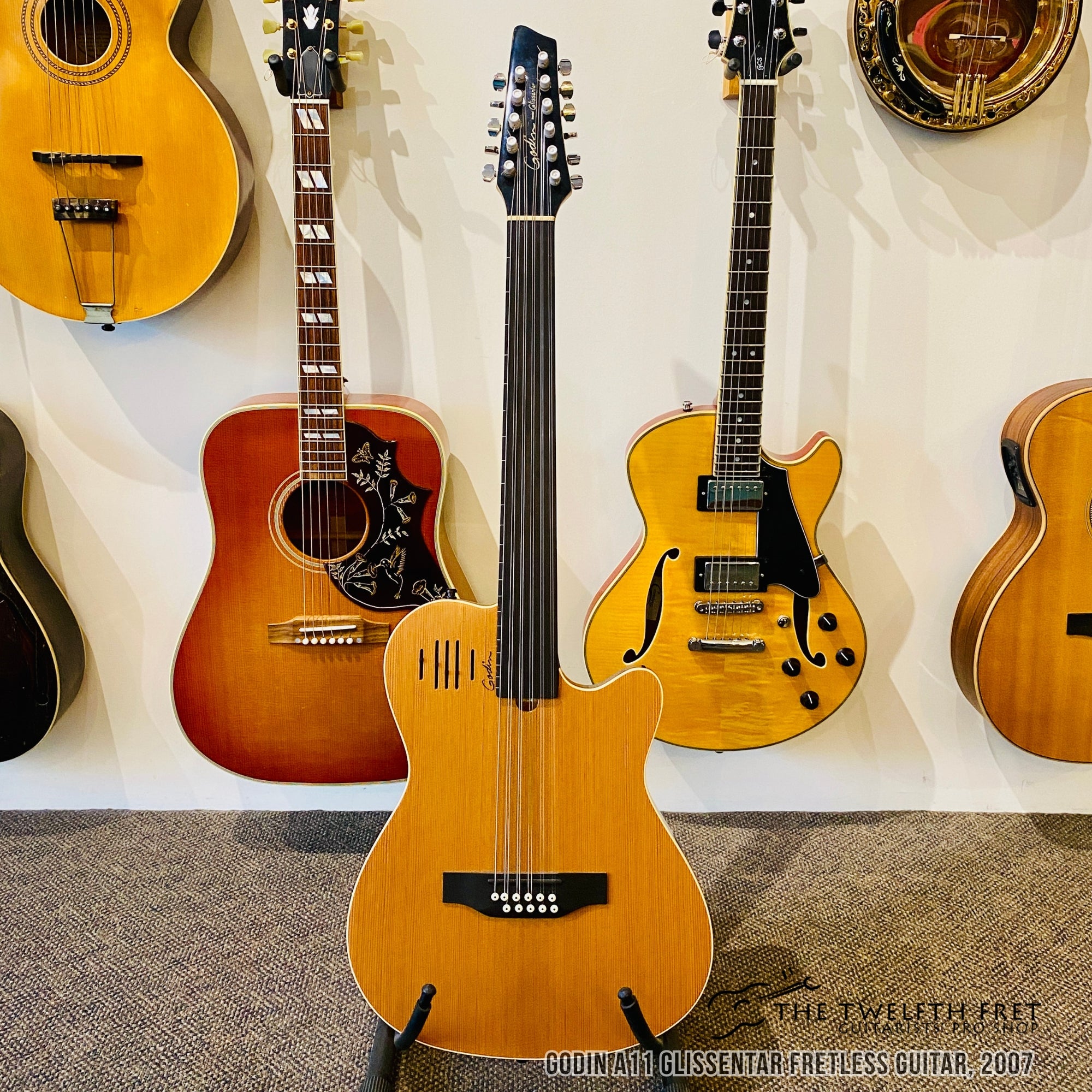 Godin A11 Glissentar Fretless Guitar, 2007 - The Twelfth Fret