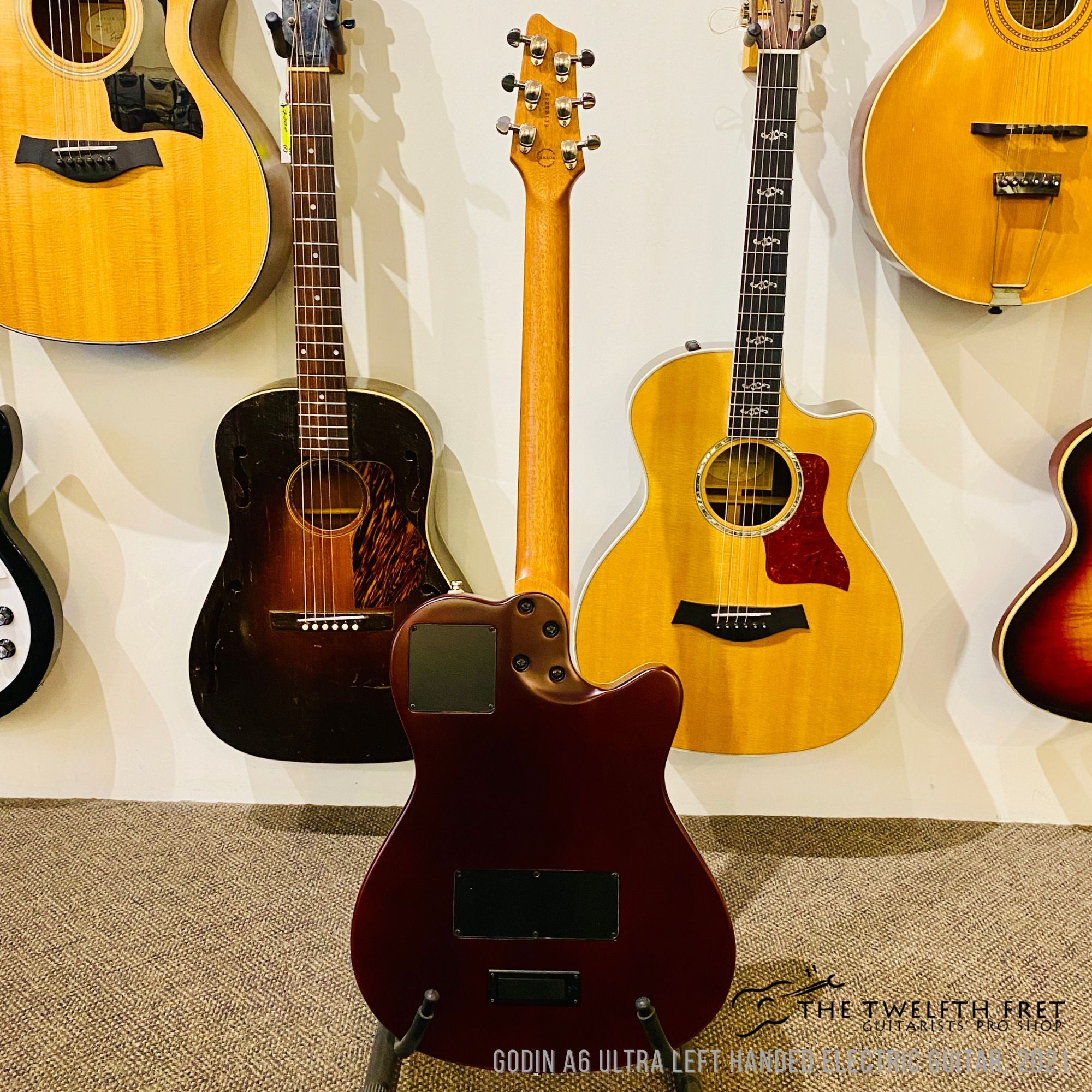 Godin A6 Ultra Left Handed Electric Guitar, 2021 - The Twelfth Fret