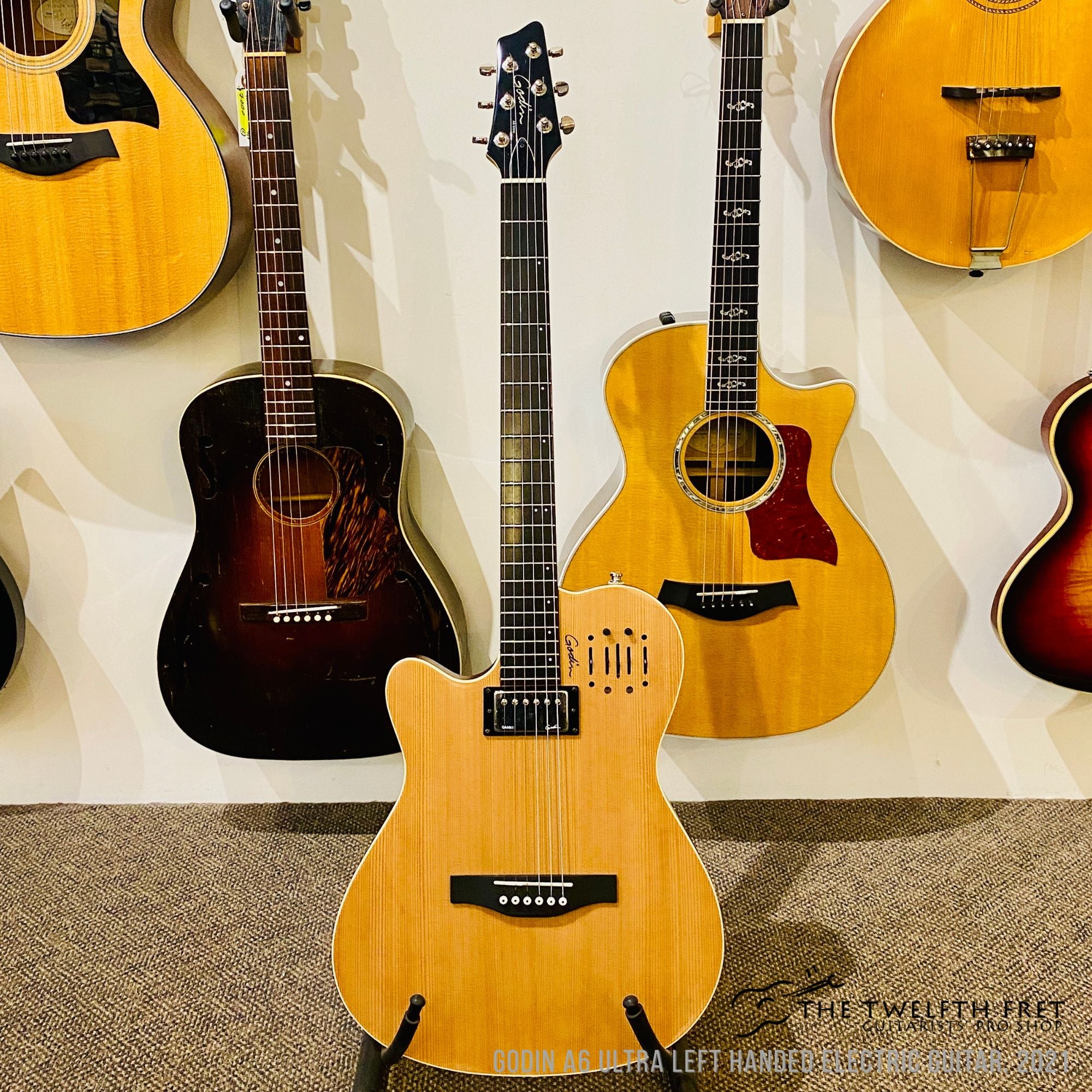 Godin A6 Ultra Left Handed Electric Guitar, 2021 - The Twelfth Fret