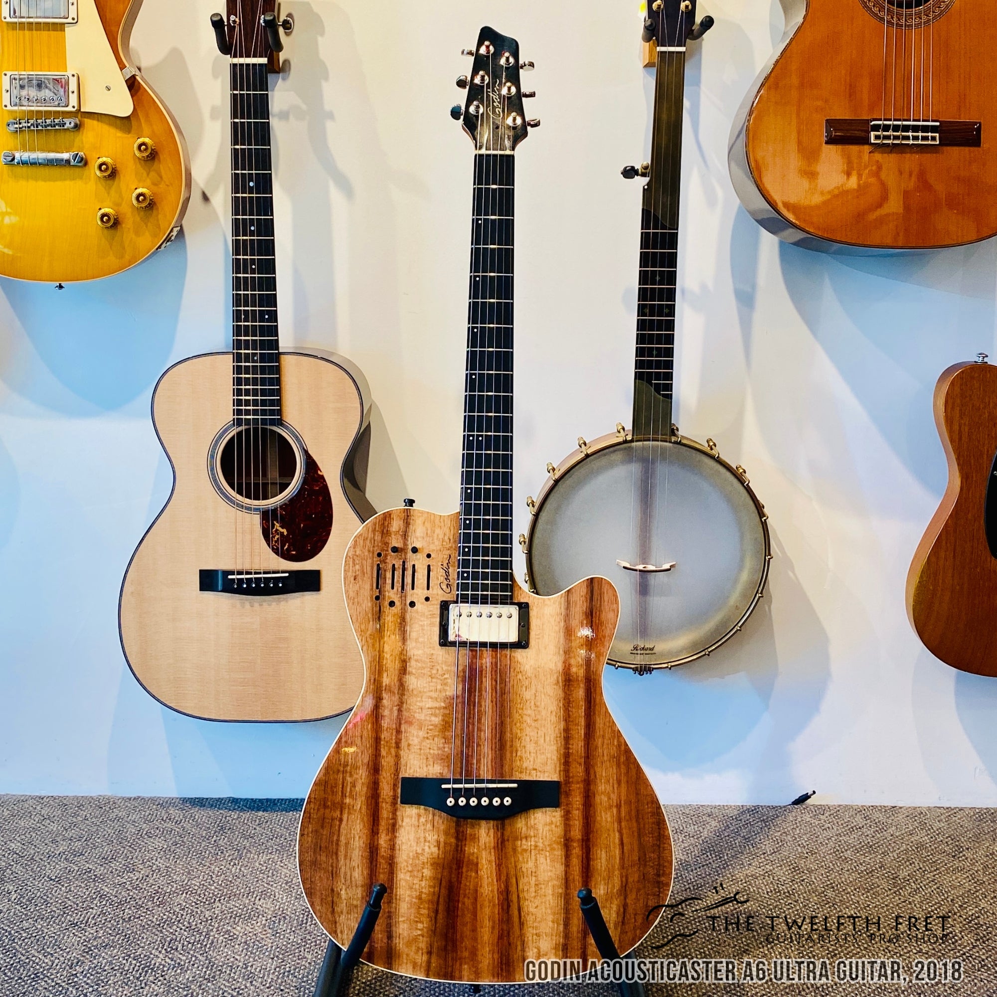 Godin Acousticaster A6 Ultra Guitar, 2018 - The Twelfth Fret