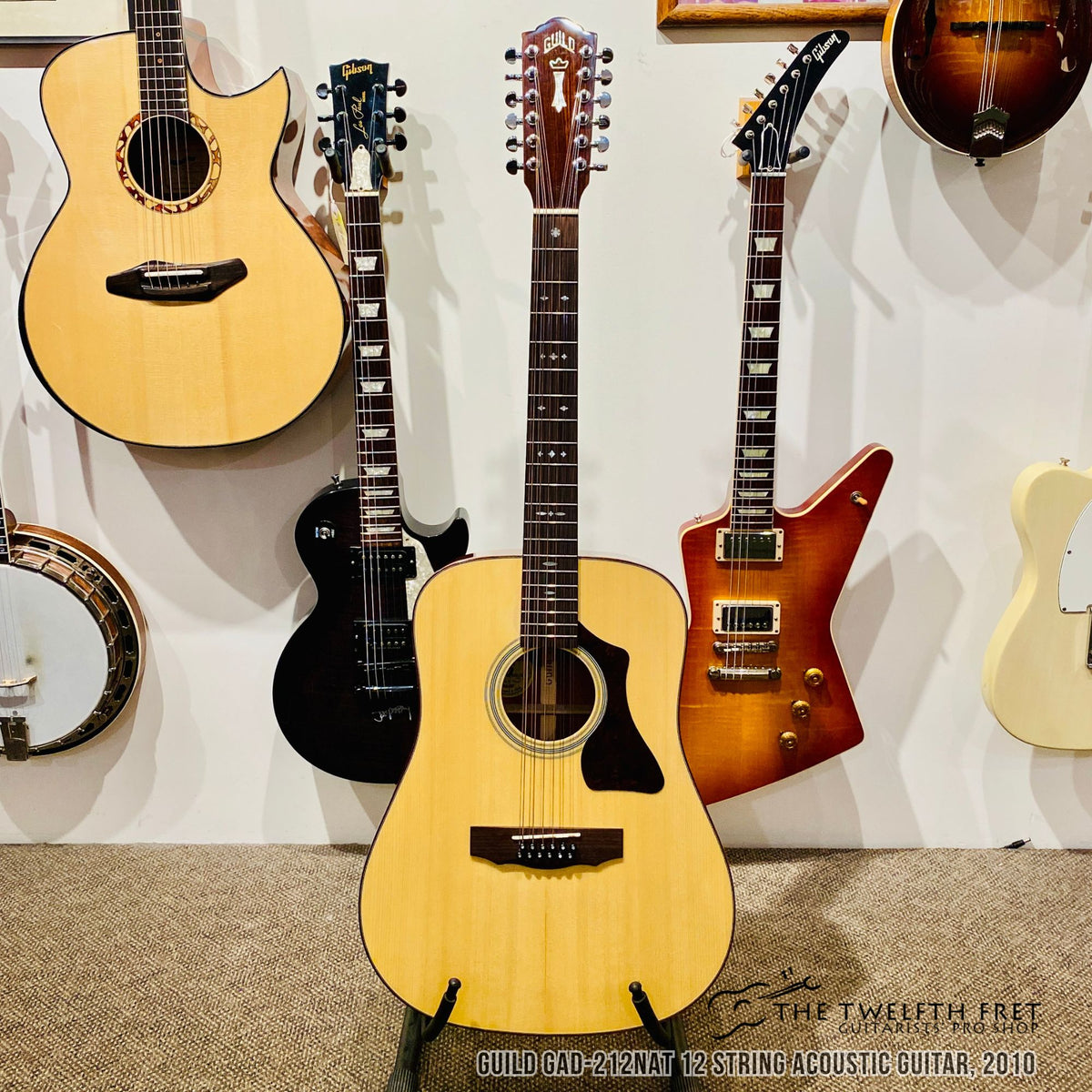 Guild GAD-212NAT 12-String Acoustic Guitar, 2010 - The Twelfth Fret